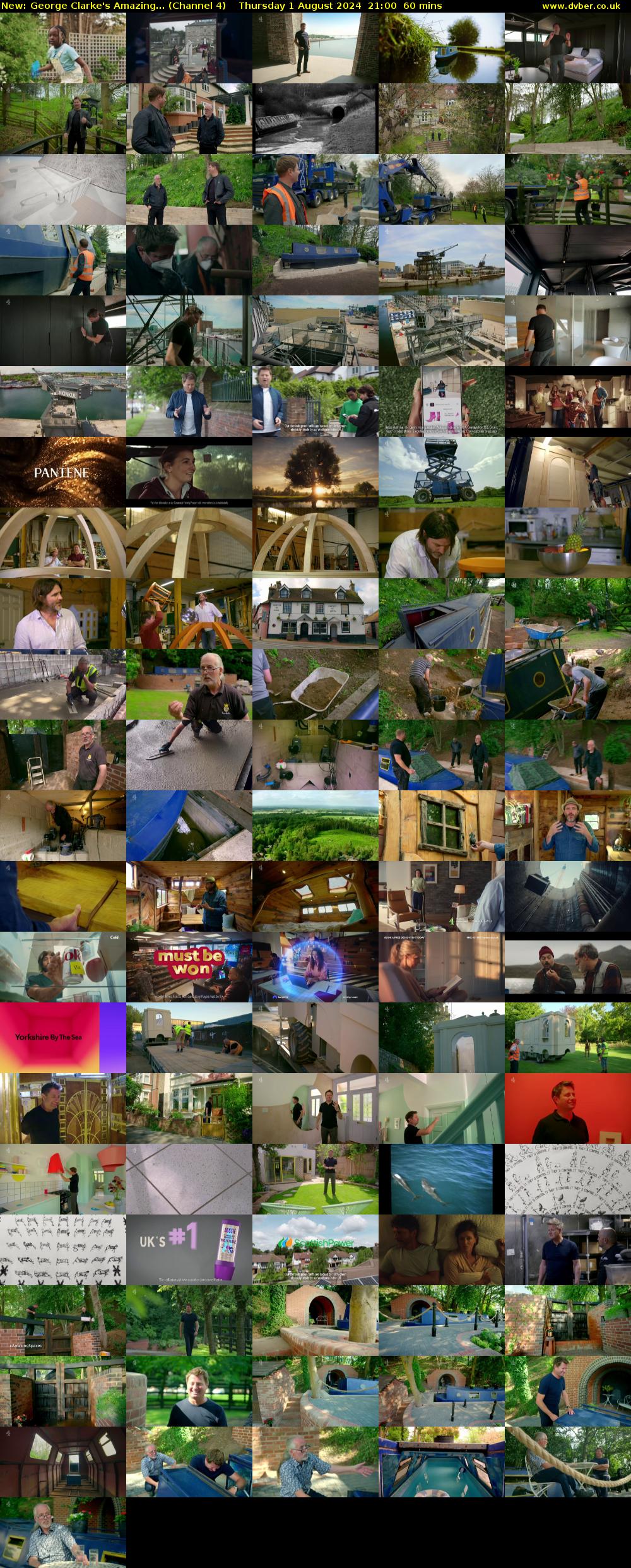 George Clarke's Amazing... (Channel 4) Thursday 1 August 2024 21:00 - 22:00