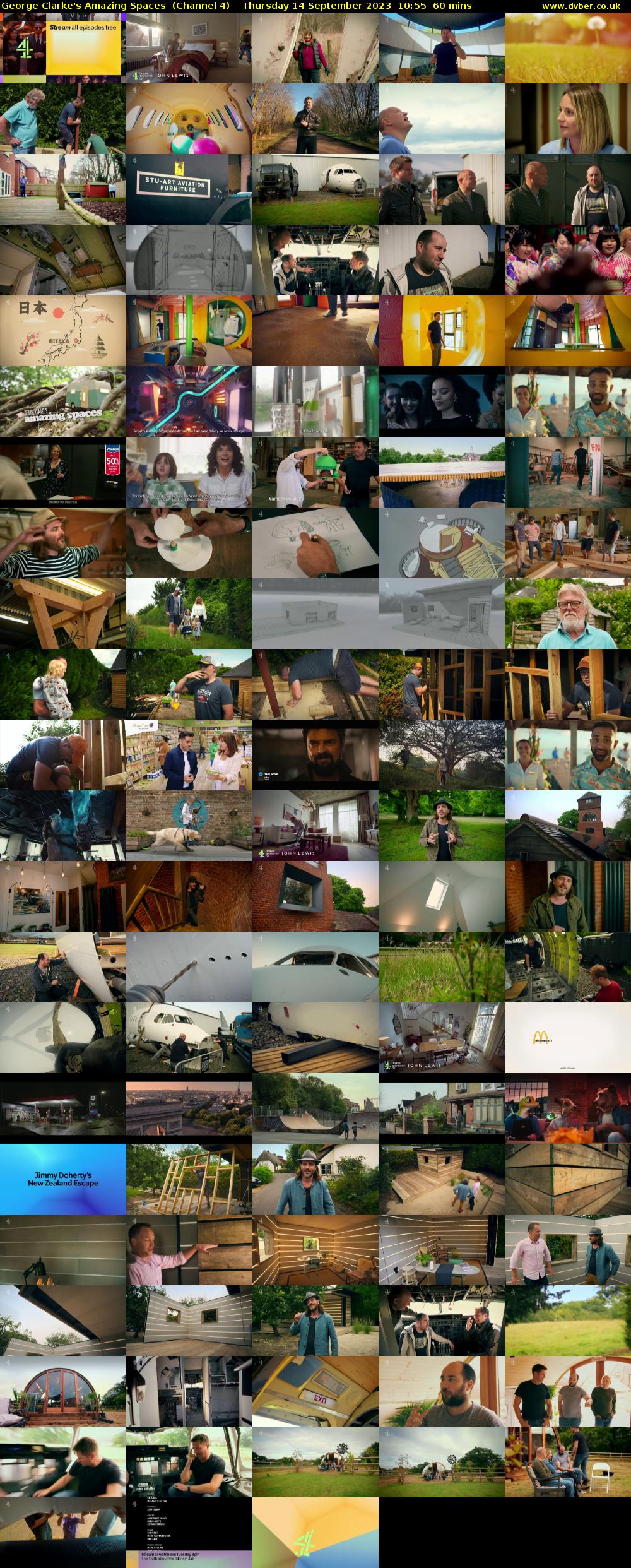 George Clarke's Amazing Spaces  (Channel 4) Thursday 14 September 2023 10:55 - 11:55