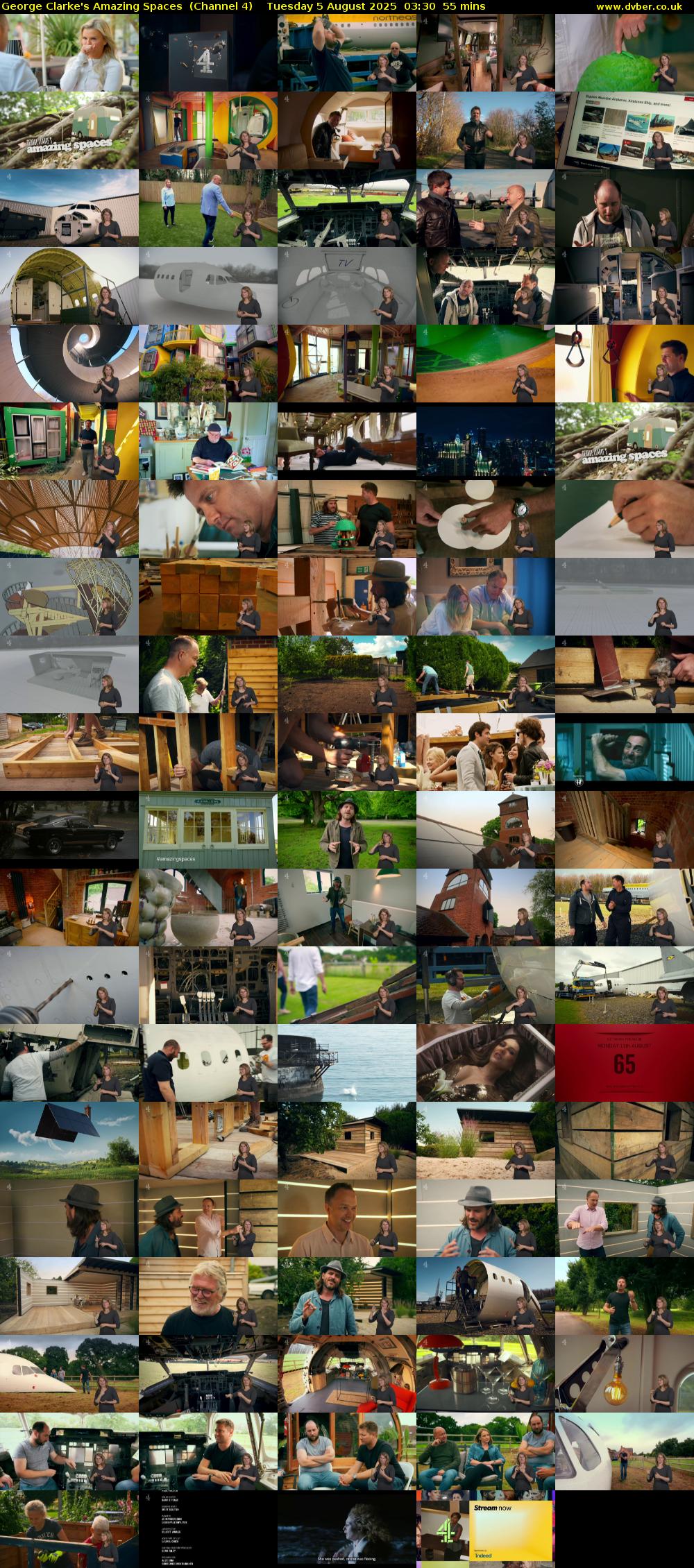 George Clarke's Amazing Spaces  (Channel 4) Tuesday 5 August 2025 03:30 - 04:25