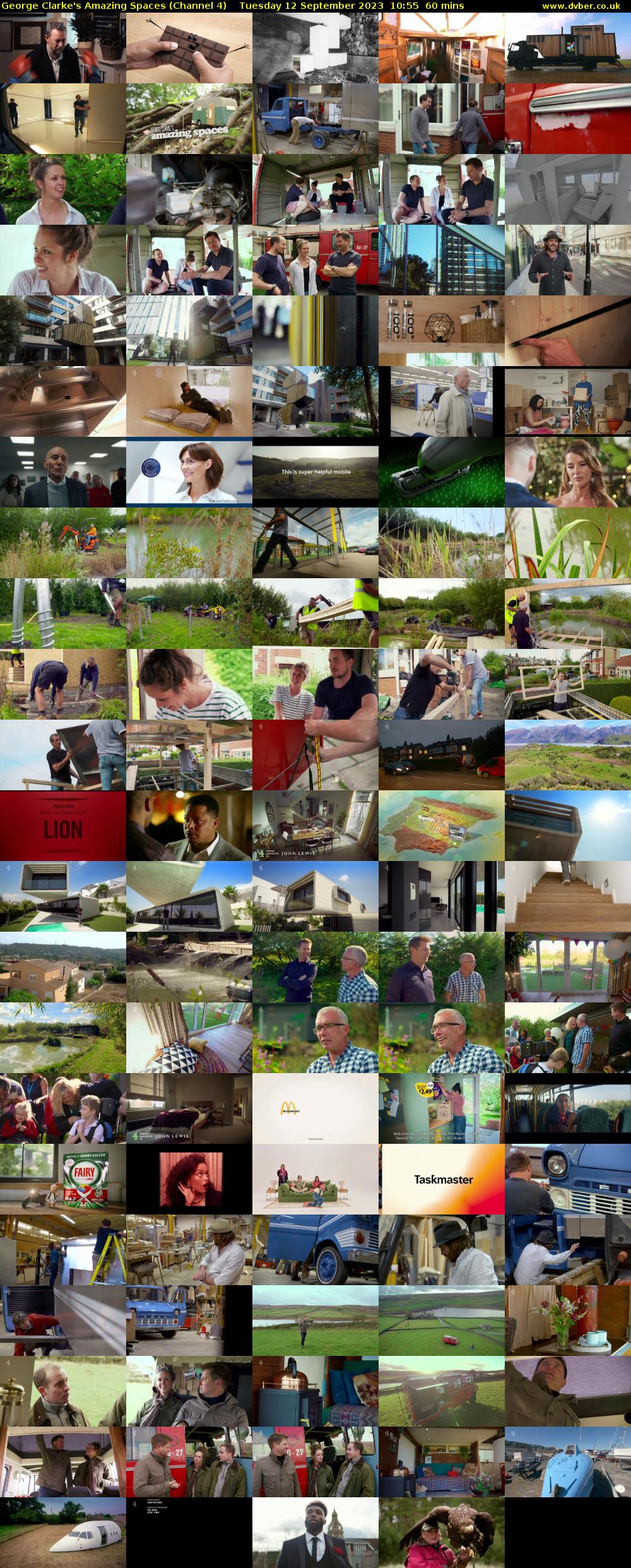 George Clarke's Amazing Spaces (Channel 4) Tuesday 12 September 2023 10:55 - 11:55