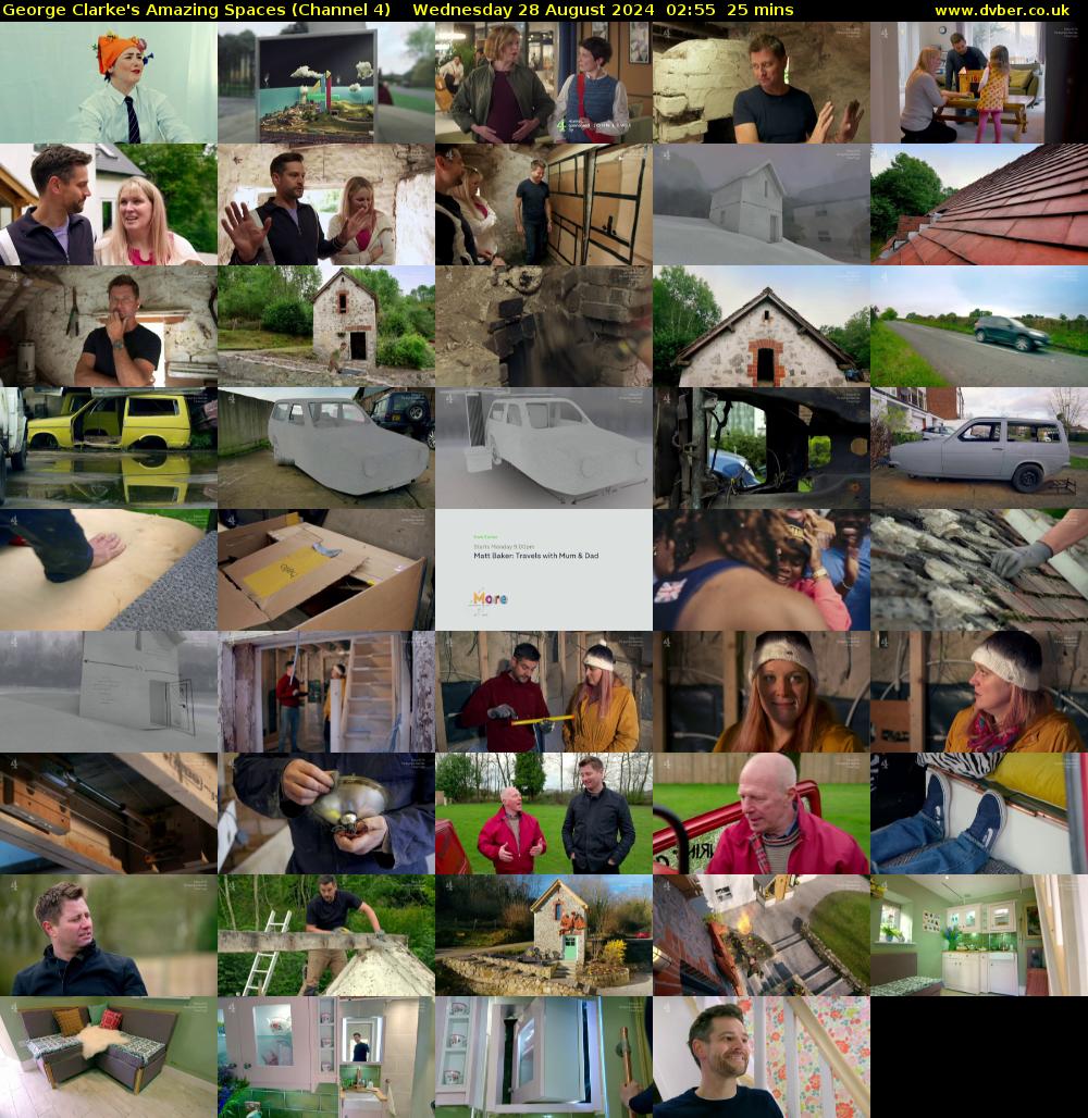 George Clarke's Amazing Spaces (Channel 4) Wednesday 28 August 2024 02:55 - 03:20