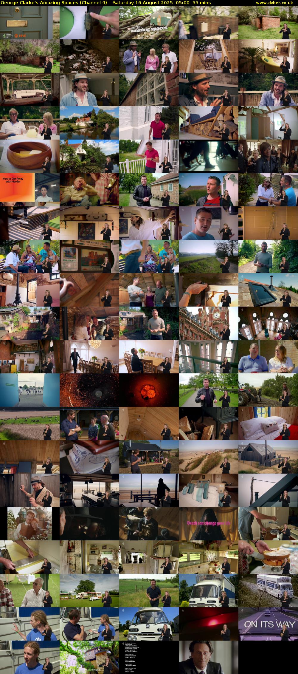 George Clarke's Amazing Spaces (Channel 4) Saturday 16 August 2025 05:00 - 05:55