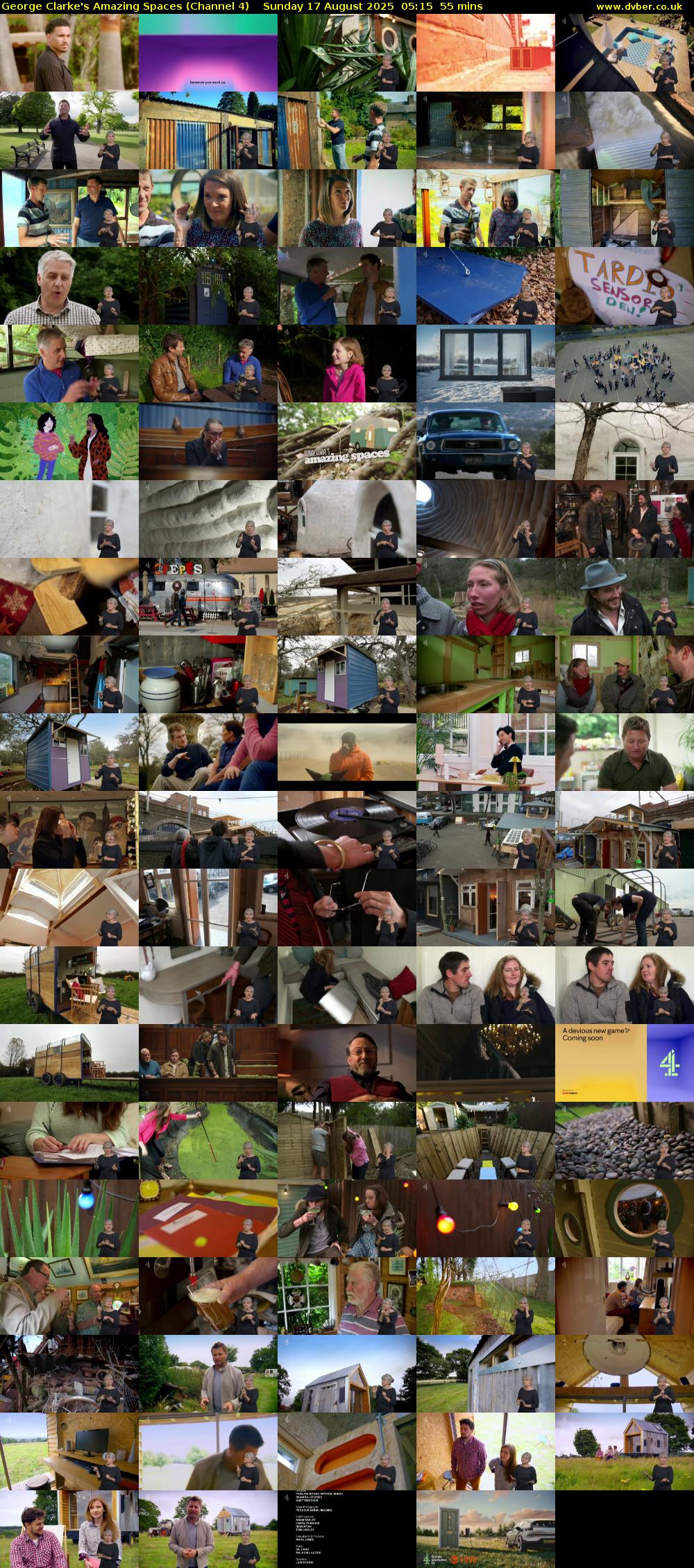 George Clarke's Amazing Spaces (Channel 4) Sunday 17 August 2025 05:15 - 06:10