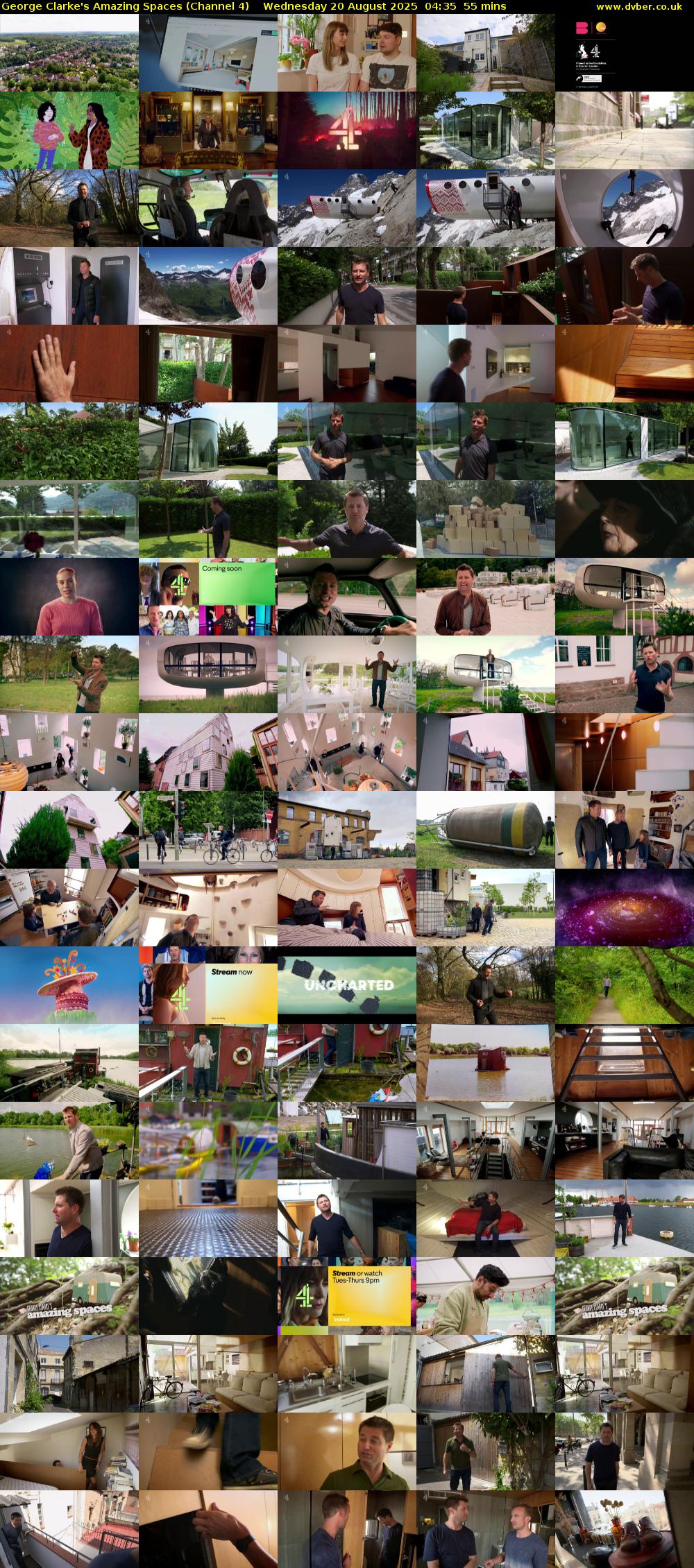 George Clarke's Amazing Spaces (Channel 4) Wednesday 20 August 2025 04:35 - 05:30