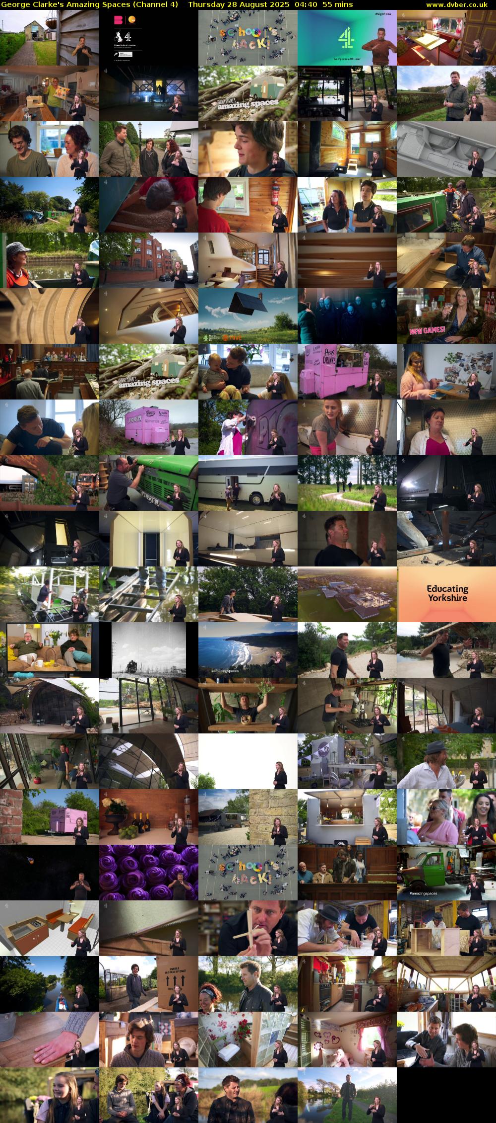 George Clarke's Amazing Spaces (Channel 4) Thursday 28 August 2025 04:40 - 05:35