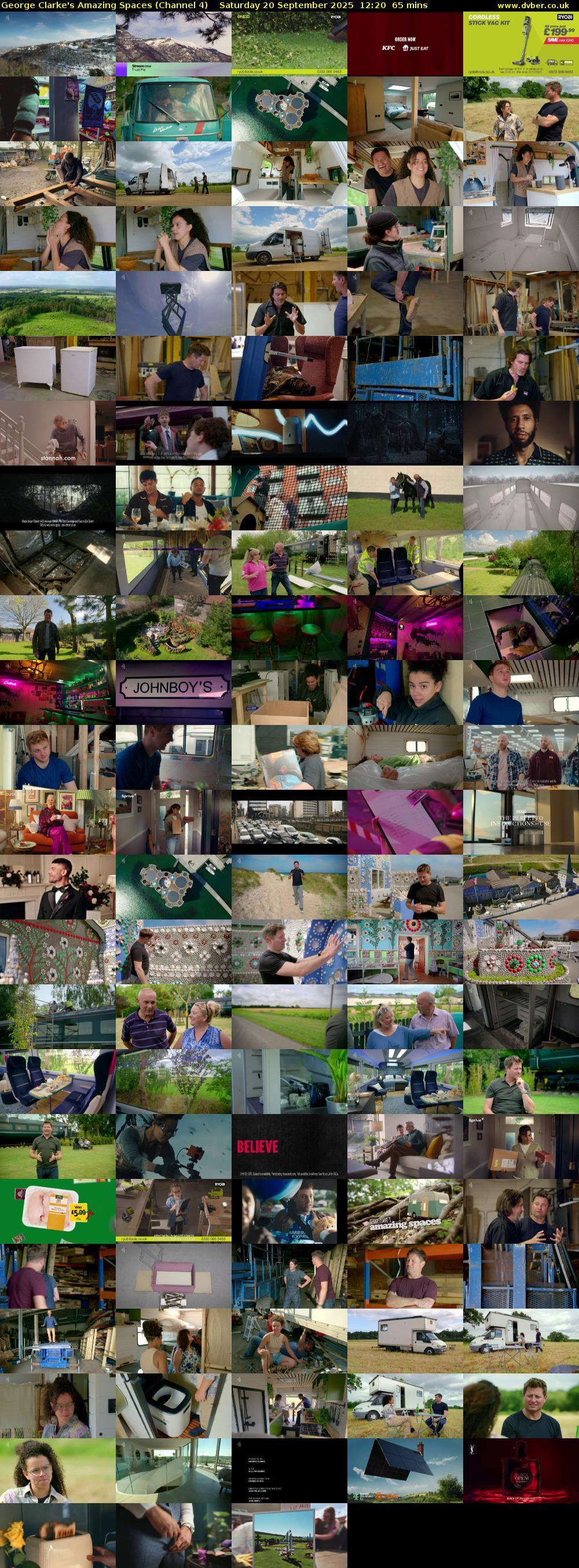 George Clarke's Amazing Spaces (Channel 4) Saturday 20 September 2025 12:20 - 13:25