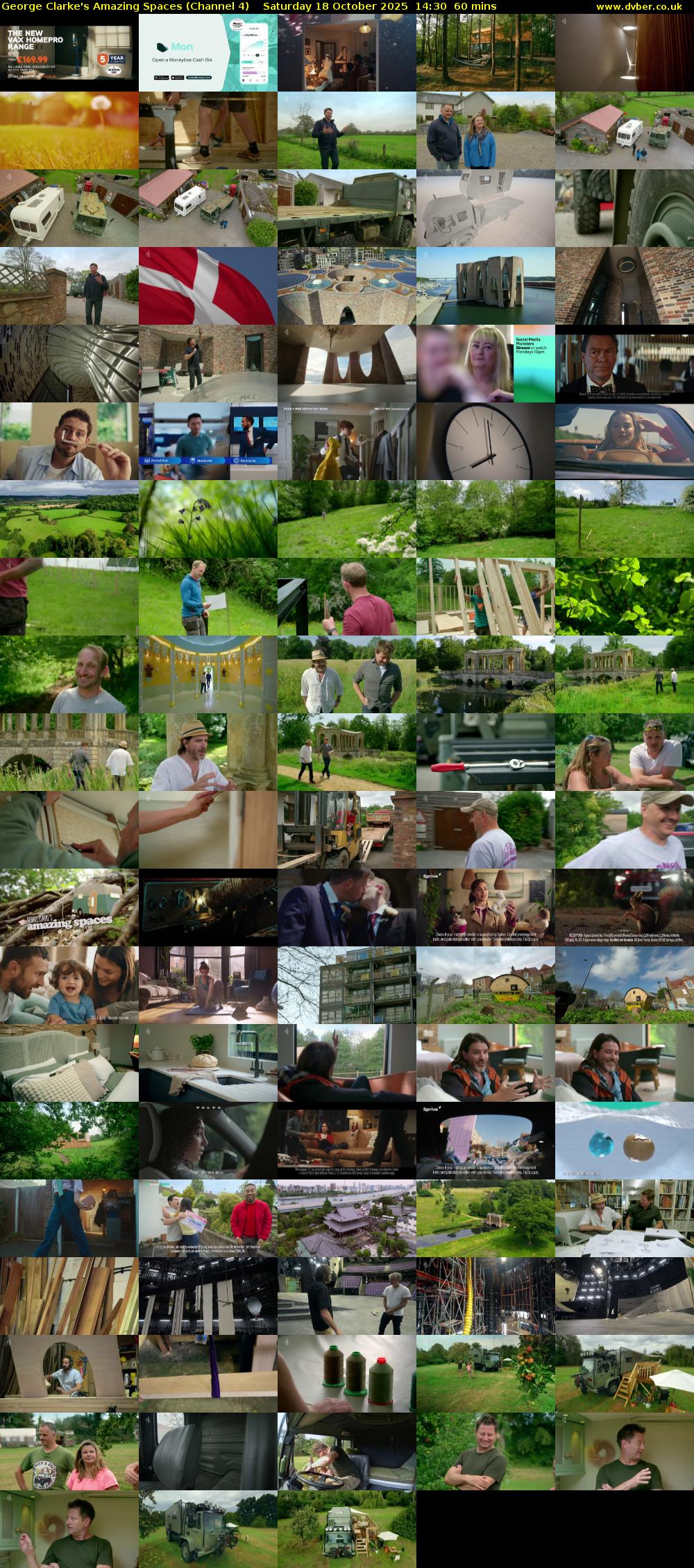 George Clarke's Amazing Spaces (Channel 4) Saturday 18 October 2025 14:30 - 15:30