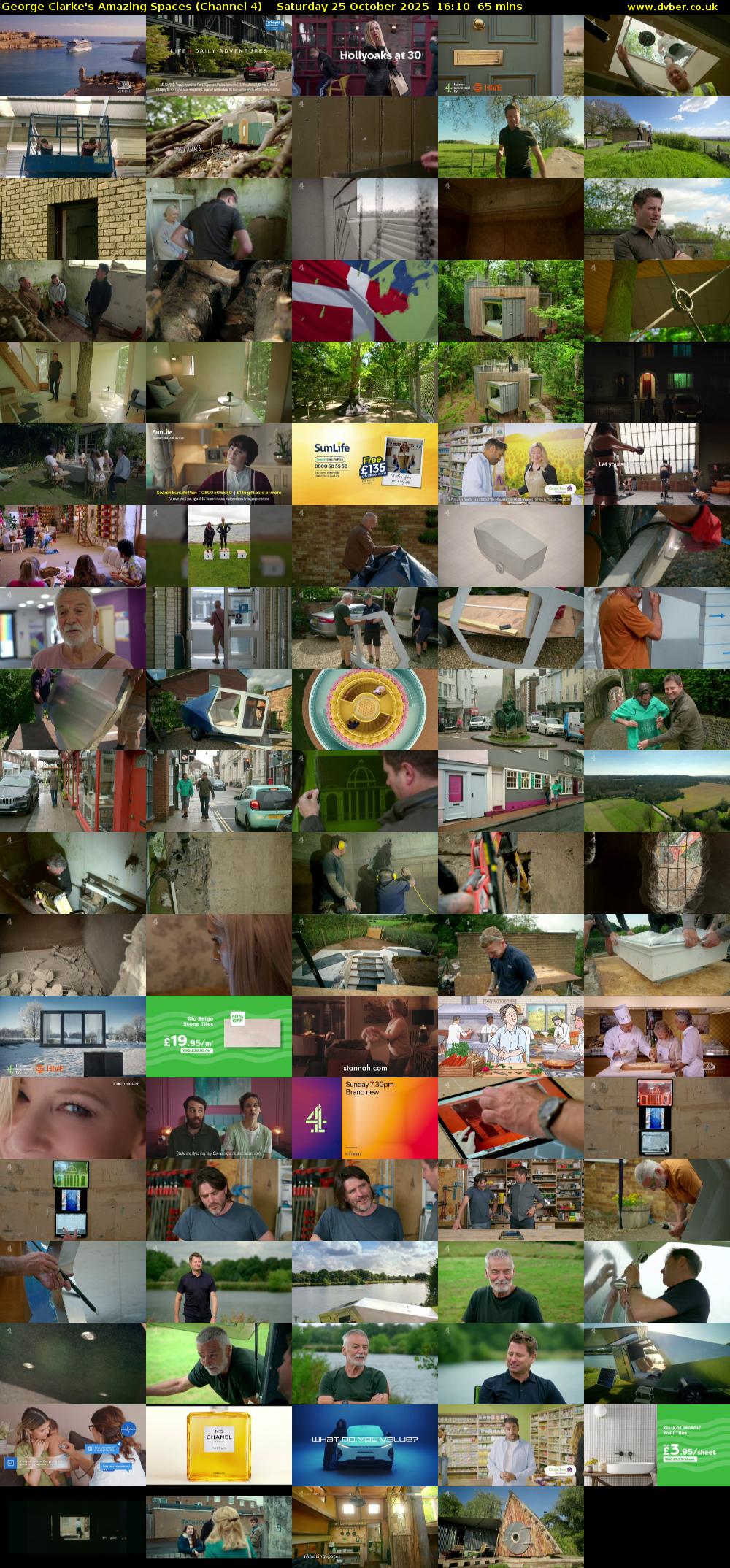 George Clarke's Amazing Spaces (Channel 4) Saturday 25 October 2025 16:10 - 17:15