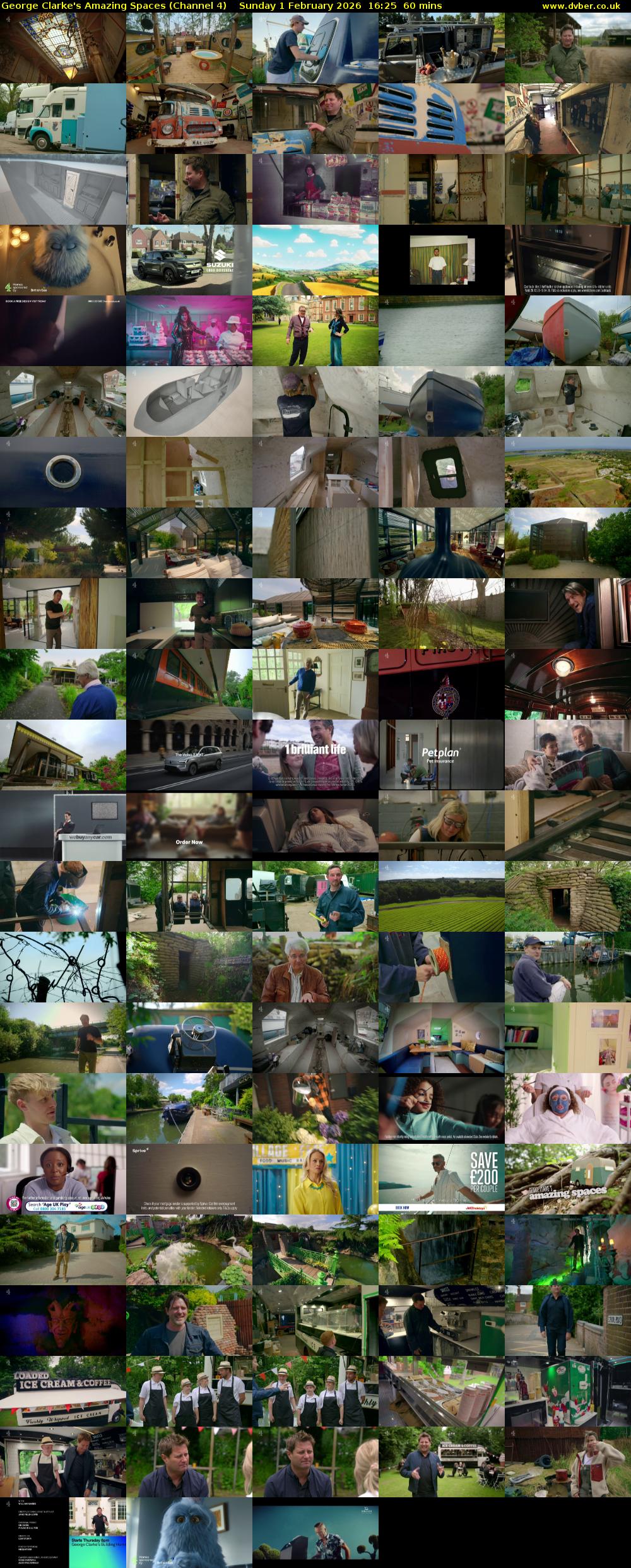 George Clarke's Amazing Spaces (Channel 4) Sunday 1 February 2026 16:25 - 17:25