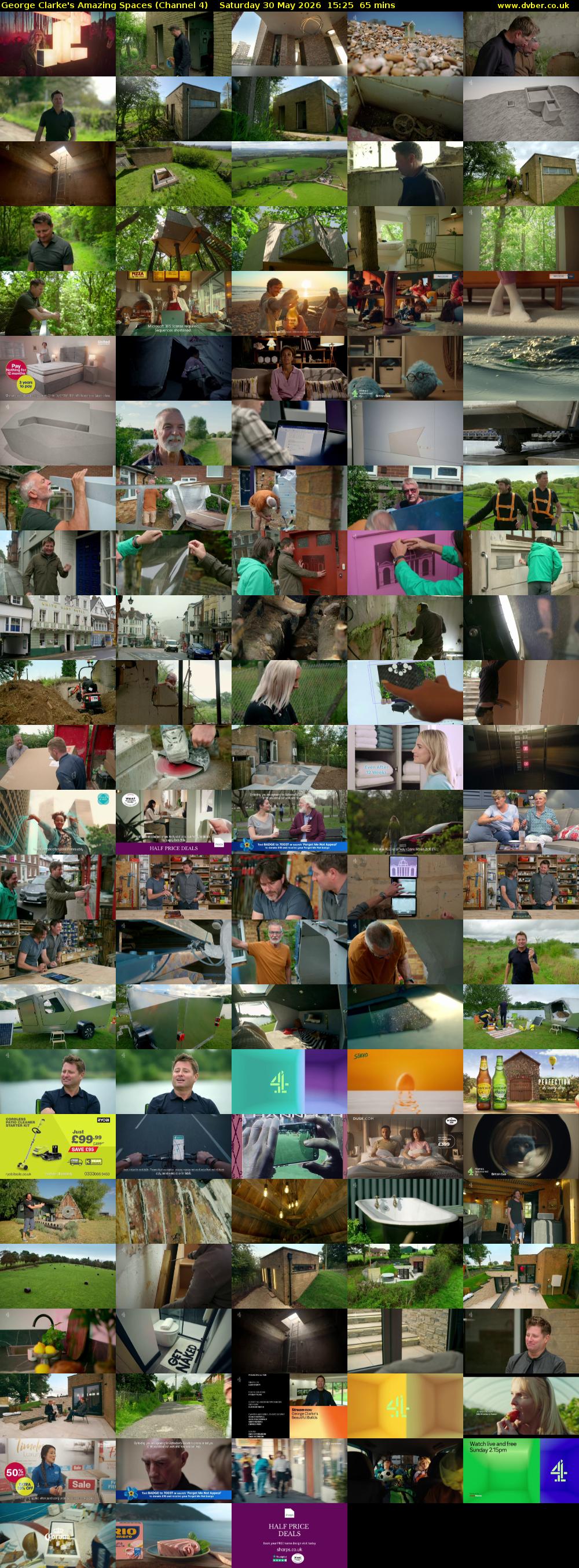 George Clarke's Amazing Spaces (Channel 4) Saturday 30 May 2026 15:25 - 16:30