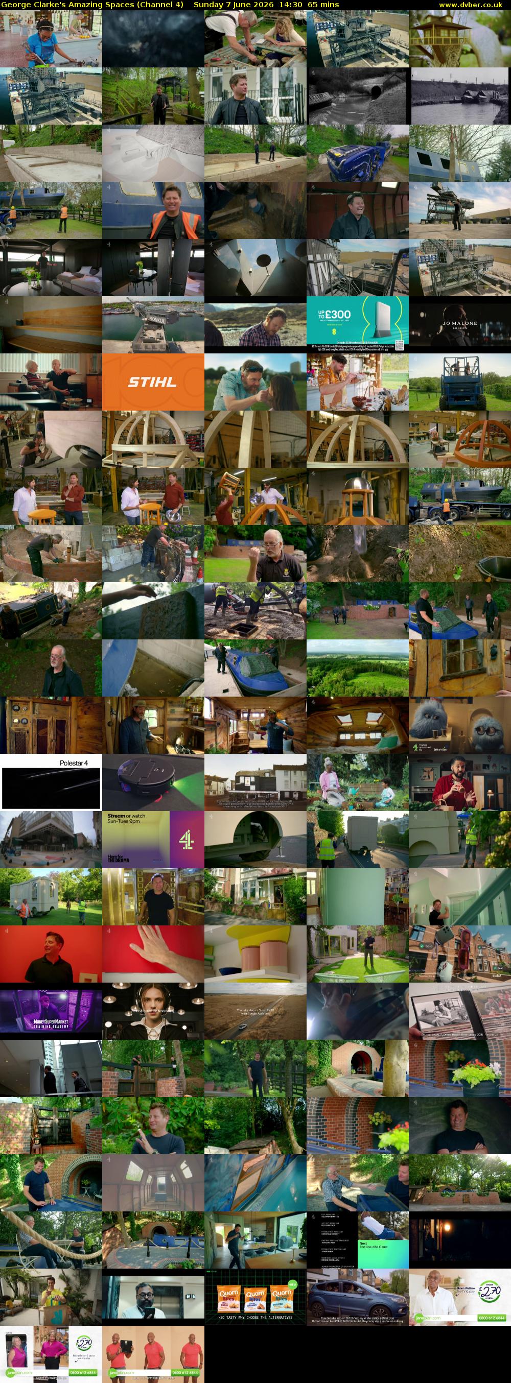 George Clarke's Amazing Spaces (Channel 4) Sunday 7 June 2026 14:30 - 15:35