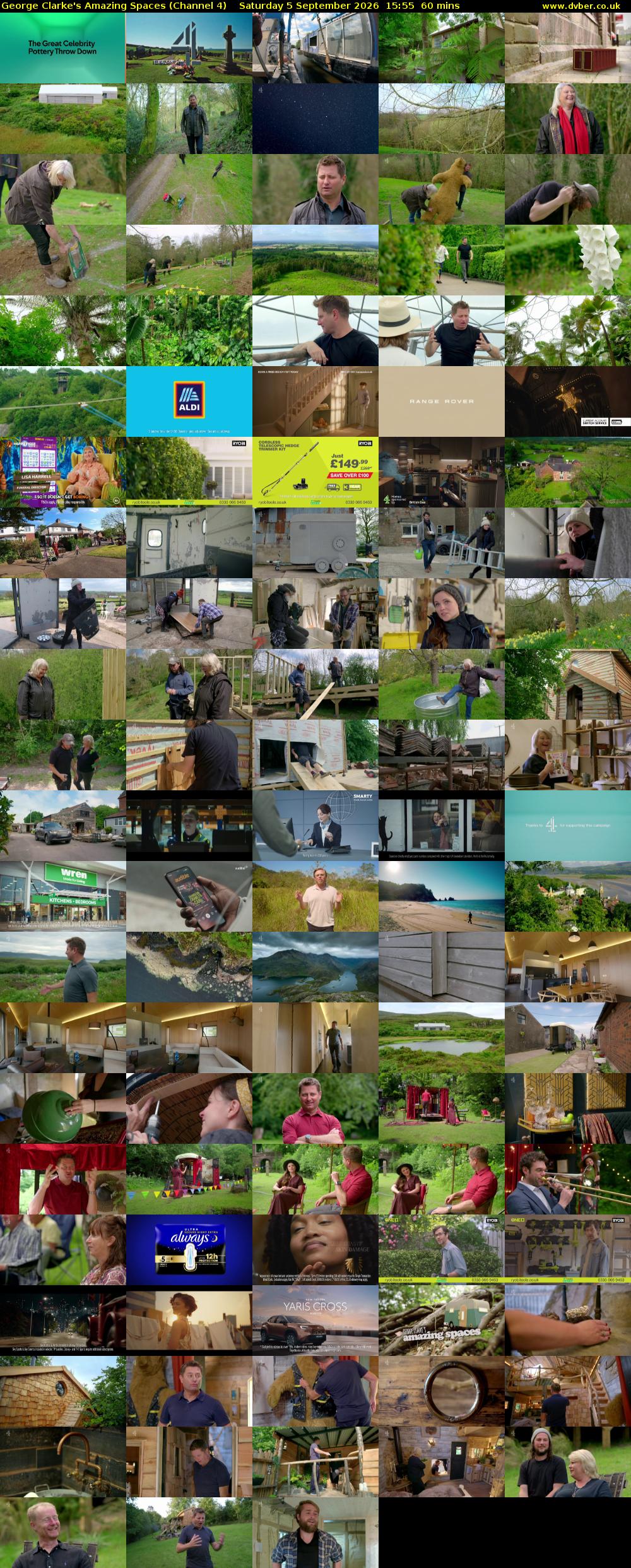George Clarke's Amazing Spaces (Channel 4) Saturday 5 September 2026 15:55 - 16:55