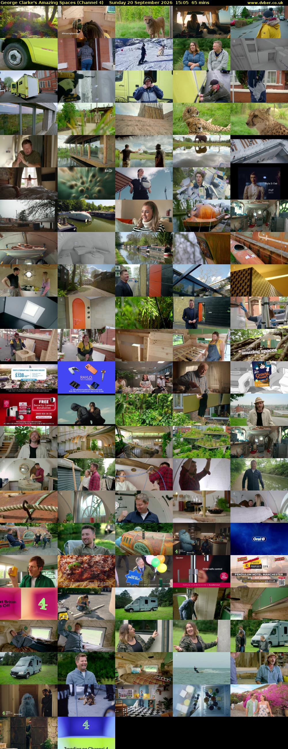 George Clarke's Amazing Spaces (Channel 4) Sunday 20 September 2026 15:05 - 16:10