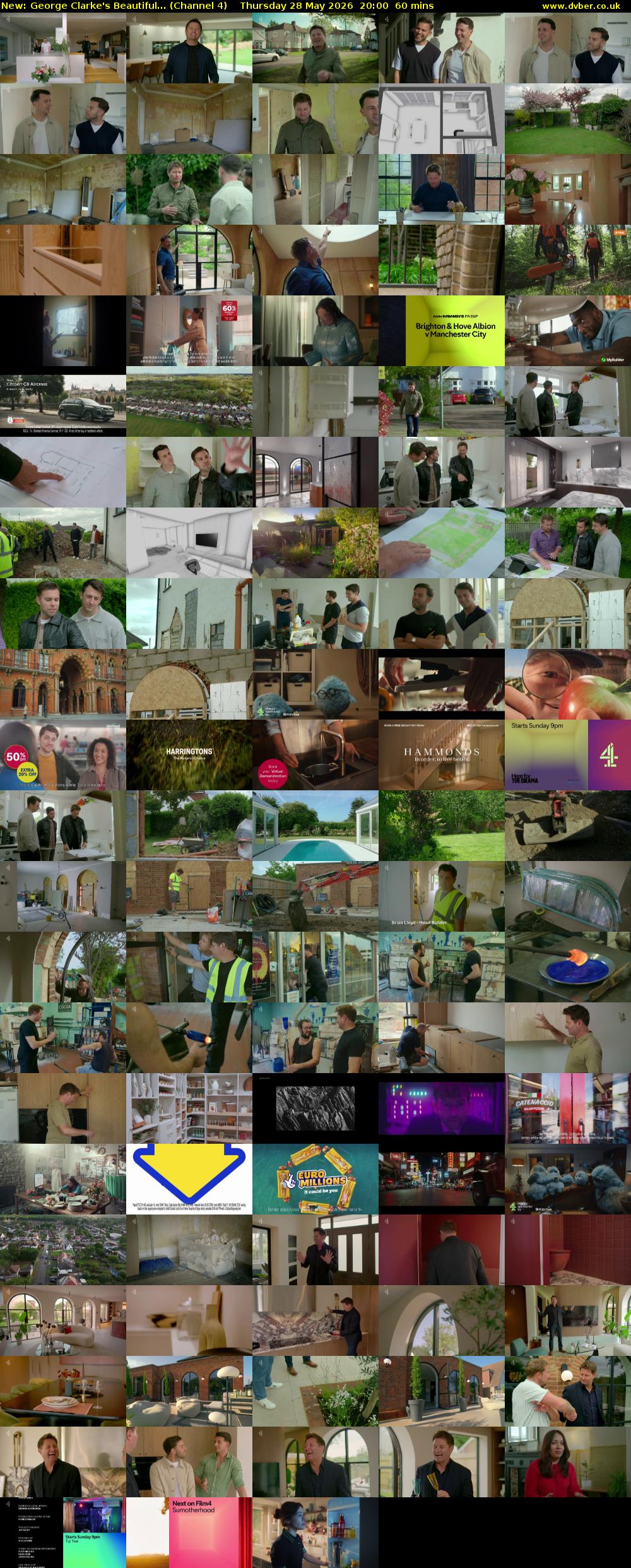 George Clarke's Beautiful... (Channel 4) Thursday 28 May 2026 20:00 - 21:00