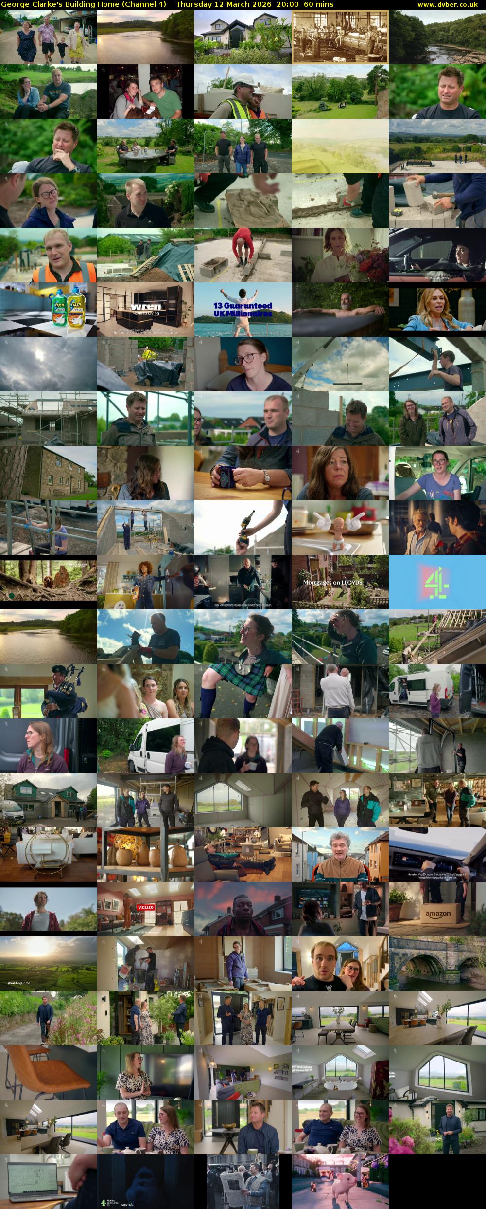 George Clarke's Building Home (Channel 4) Thursday 12 March 2026 20:00 - 21:00