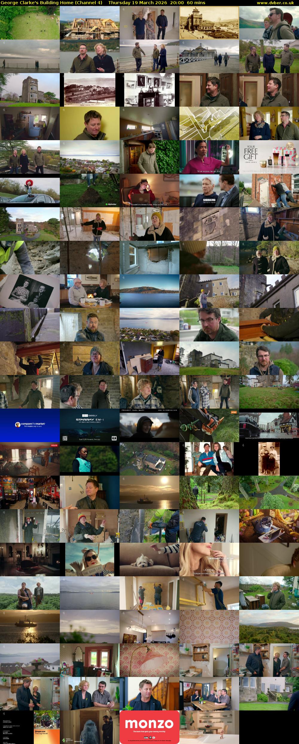 George Clarke's Building Home (Channel 4) Thursday 19 March 2026 20:00 - 21:00
