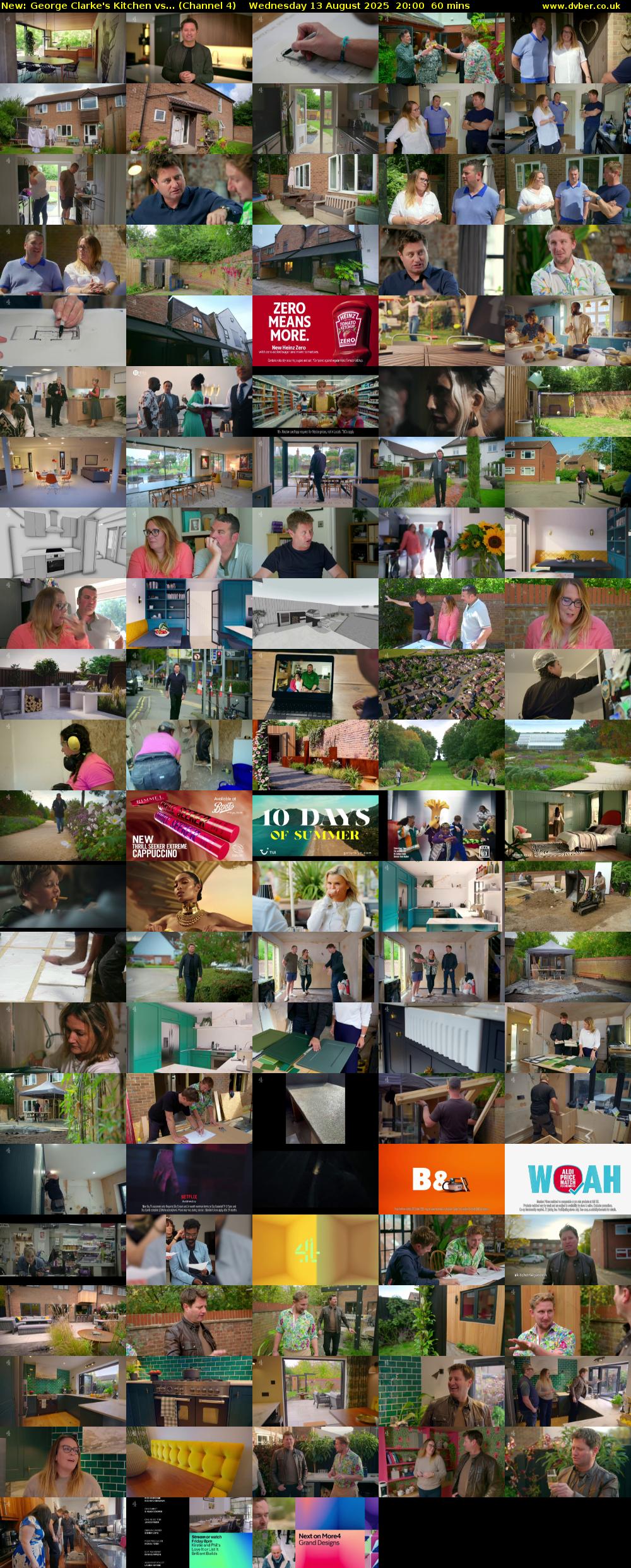 George Clarke's Kitchen vs... (Channel 4) Wednesday 13 August 2025 20:00 - 21:00