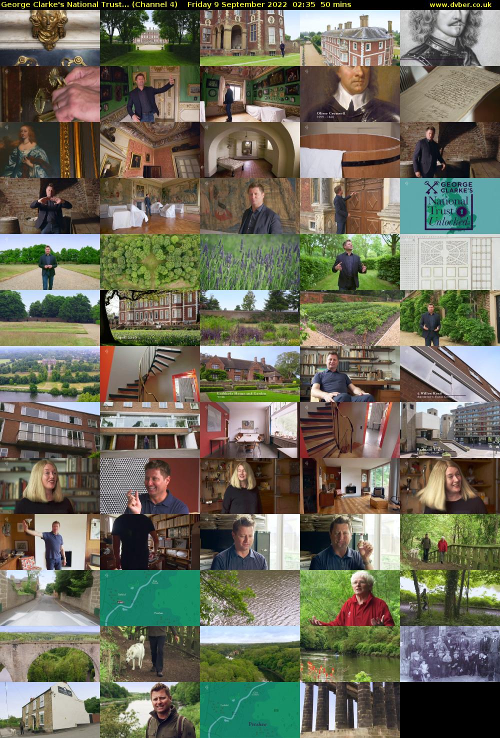 George Clarke's National Trust... (Channel 4) Friday 9 September 2022 02:35 - 03:25