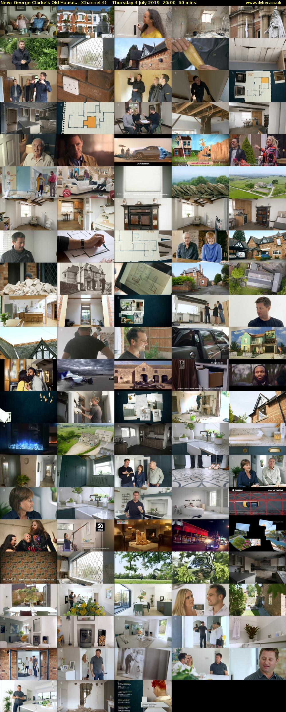 George Clarke's Old House... (Channel 4) Thursday 4 July 2019 20:00 - 21:00