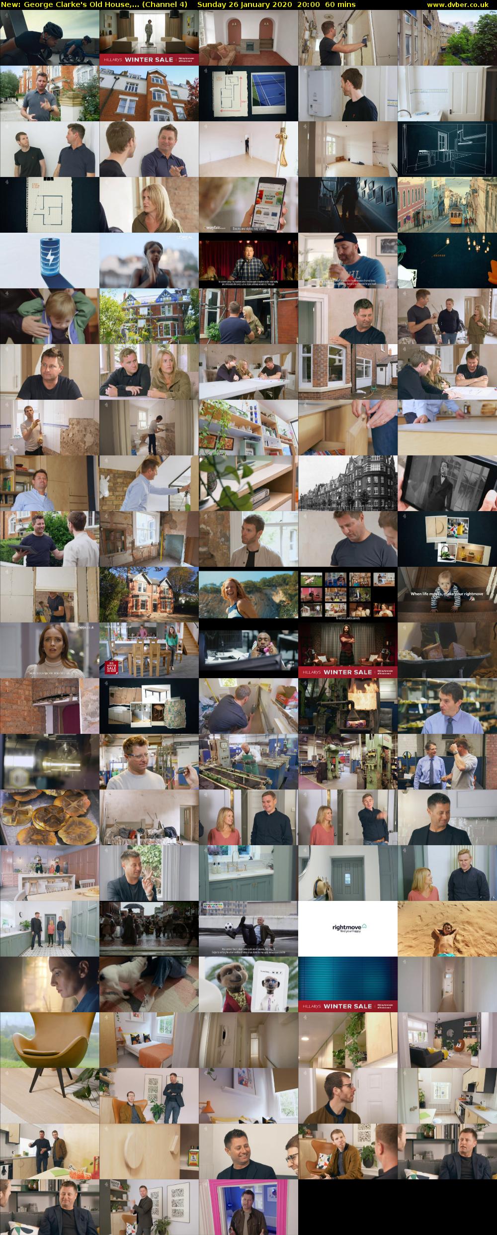 George Clarke's Old House,... (Channel 4) Sunday 26 January 2020 20:00 - 21:00