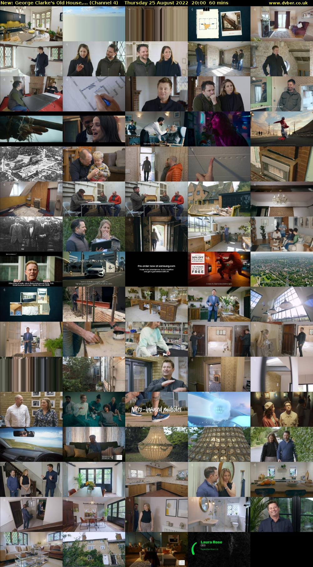 George Clarke's Old House,... (Channel 4) Thursday 25 August 2022 20:00 - 21:00