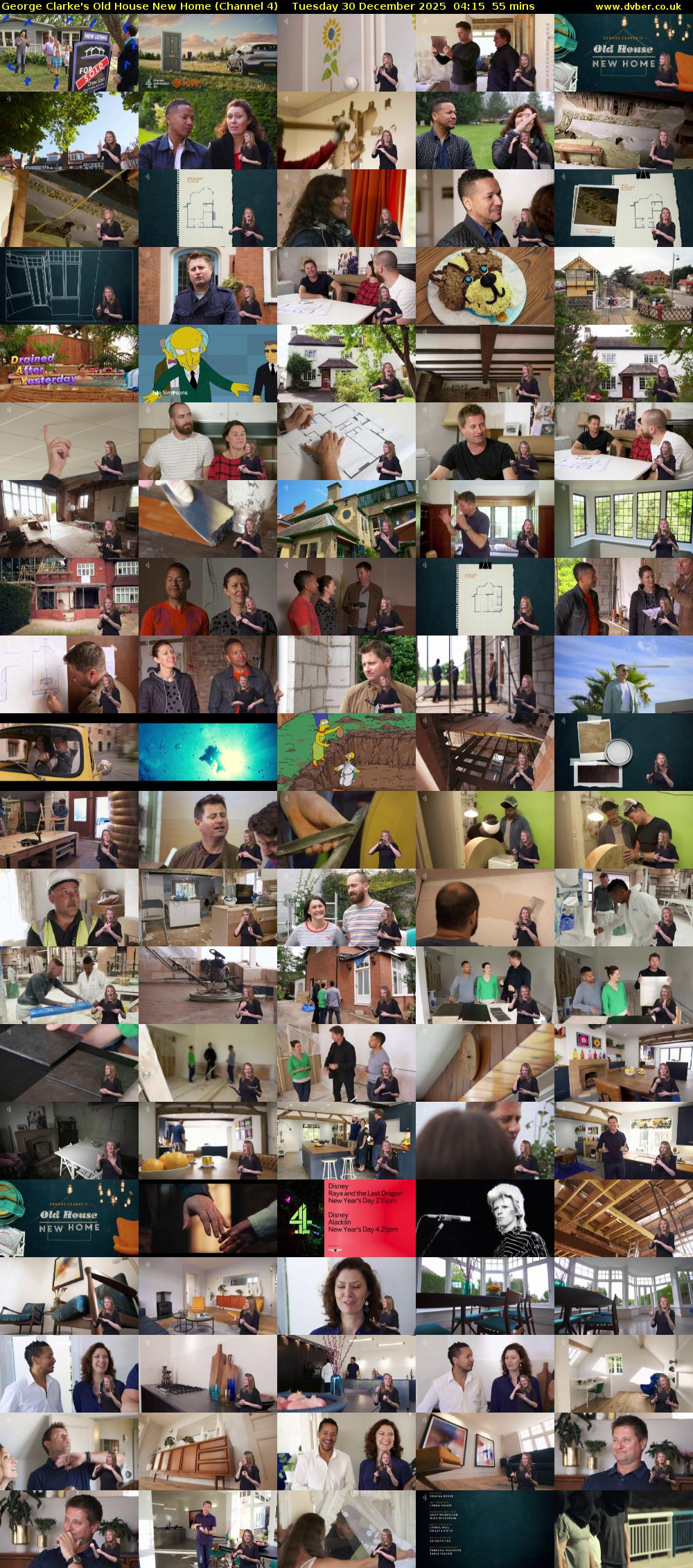 George Clarke's Old House New Home (Channel 4) Tuesday 30 December 2025 04:15 - 05:10