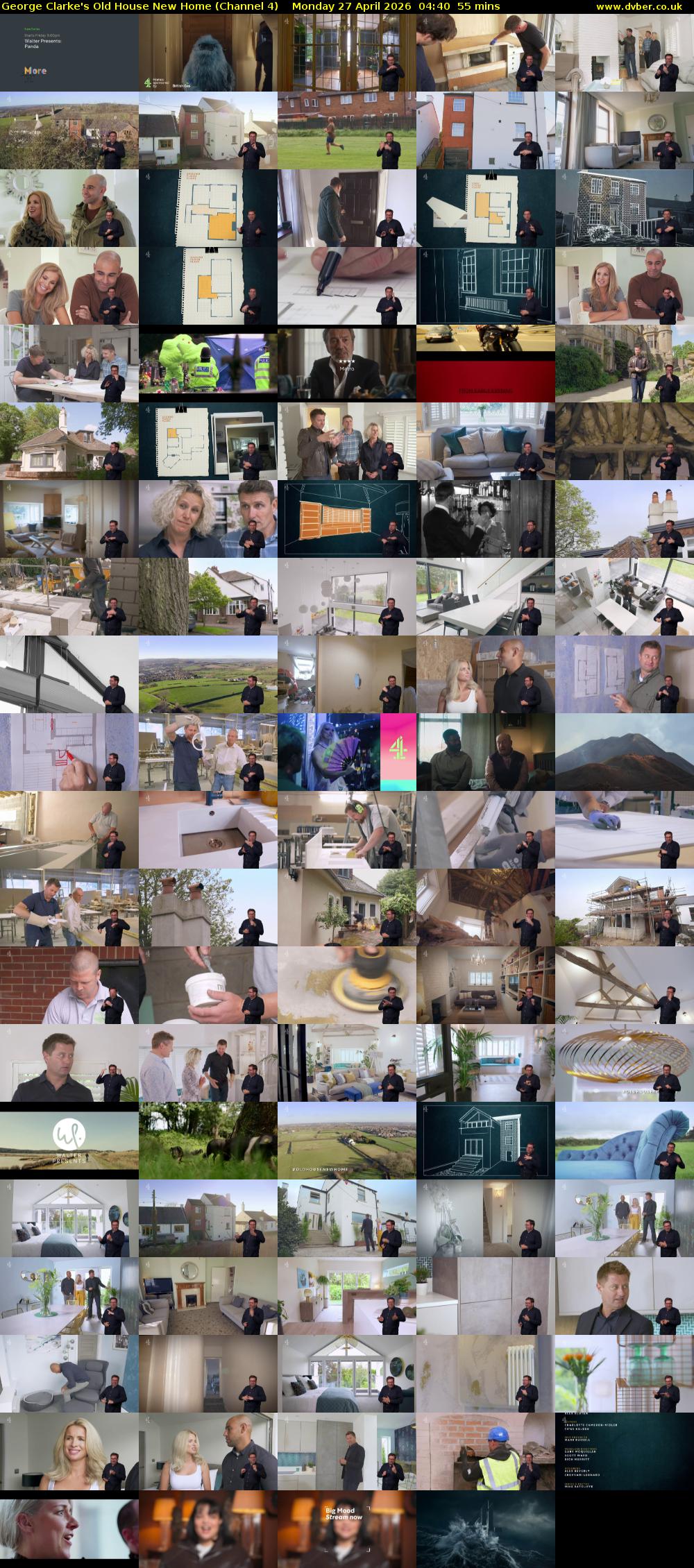 George Clarke's Old House New Home (Channel 4) Monday 27 April 2026 04:40 - 05:35