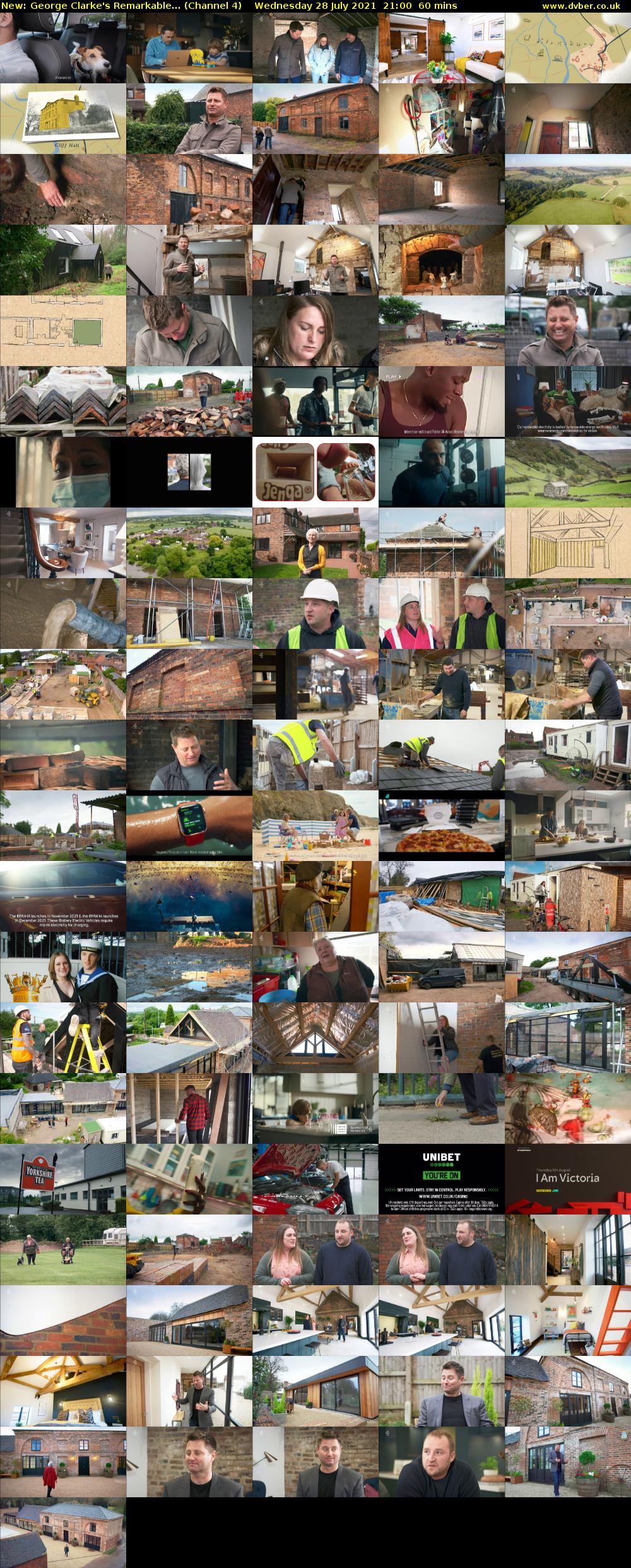 George Clarke's Remarkable... (Channel 4) Wednesday 28 July 2021 21:00 - 22:00