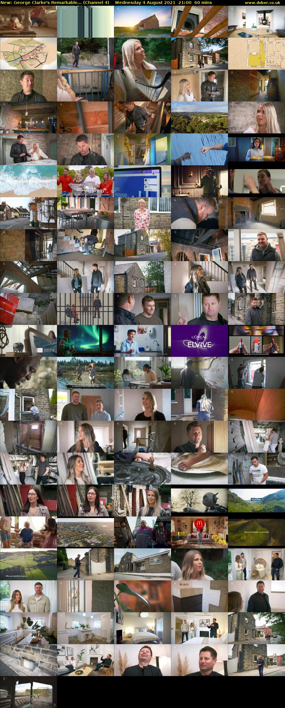 George Clarke's Remarkable... (Channel 4) Wednesday 4 August 2021 21:00 - 22:00