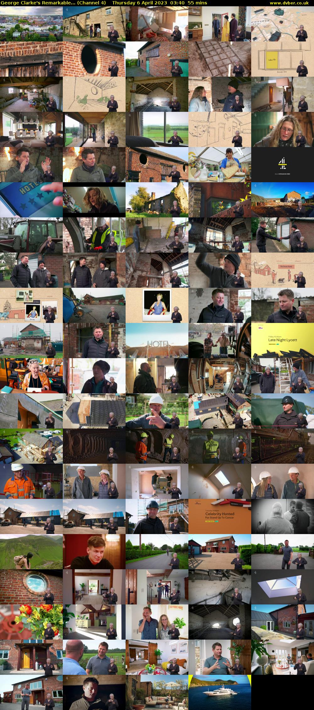 George Clarke's Remarkable... (Channel 4) Thursday 6 April 2023 03:40 - 04:35