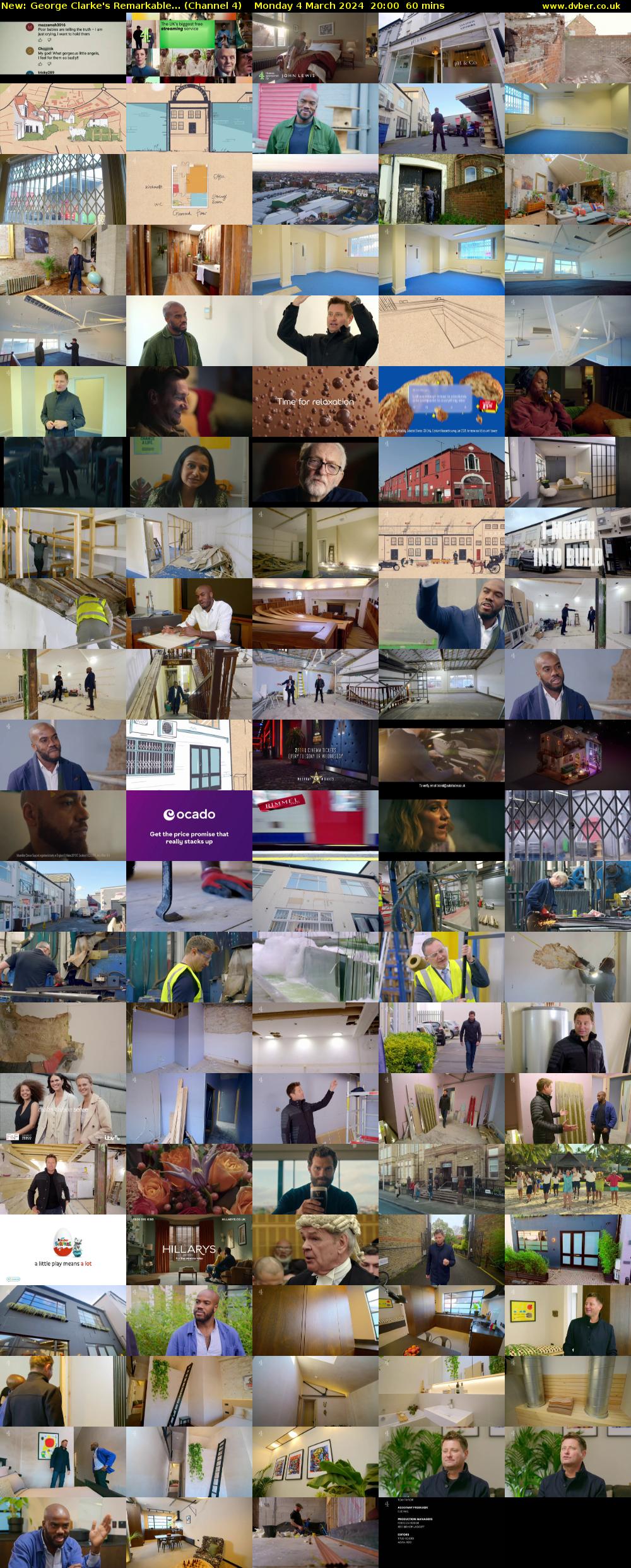 George Clarke's Remarkable... (Channel 4) Monday 4 March 2024 20:00 - 21:00
