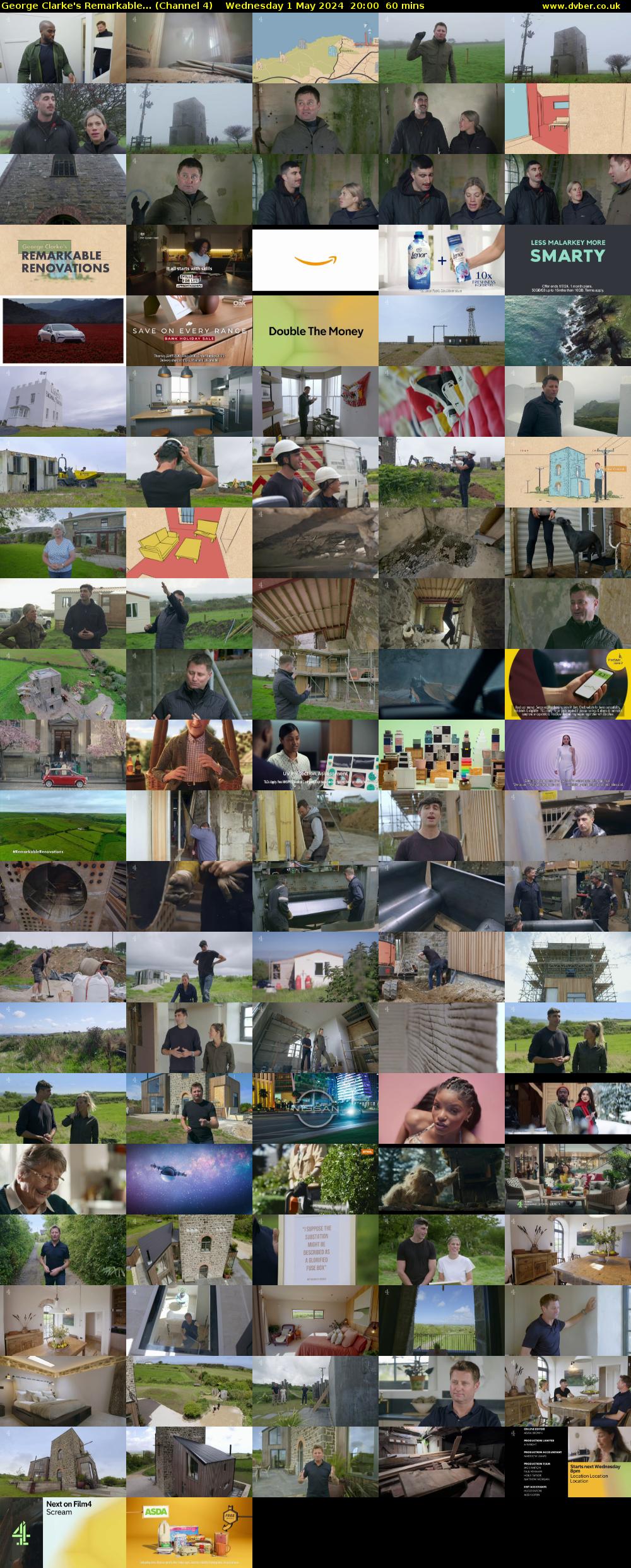 George Clarke's Remarkable... (Channel 4) Wednesday 1 May 2024 20:00 - 21:00