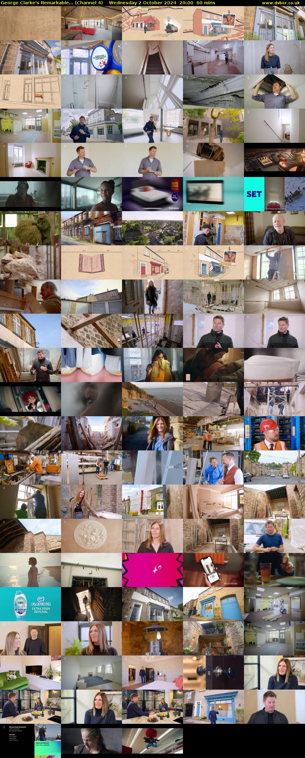 George Clarke's Remarkable... (Channel 4) Wednesday 2 October 2024 20:00 - 21:00