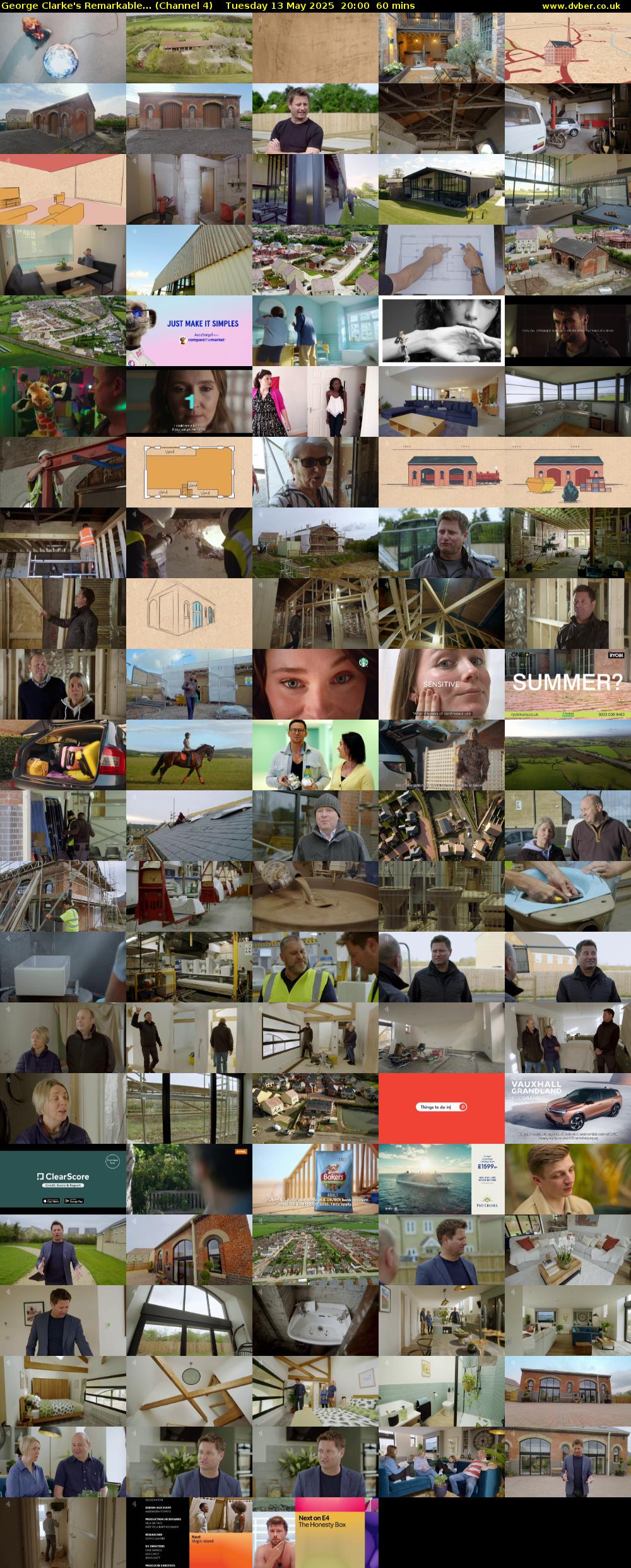 George Clarke's Remarkable... (Channel 4) Tuesday 13 May 2025 20:00 - 21:00