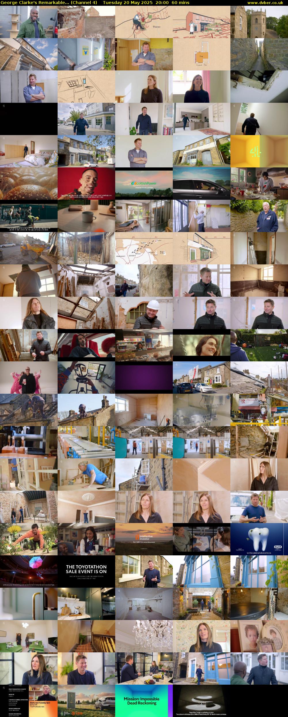 George Clarke's Remarkable... (Channel 4) Tuesday 20 May 2025 20:00 - 21:00