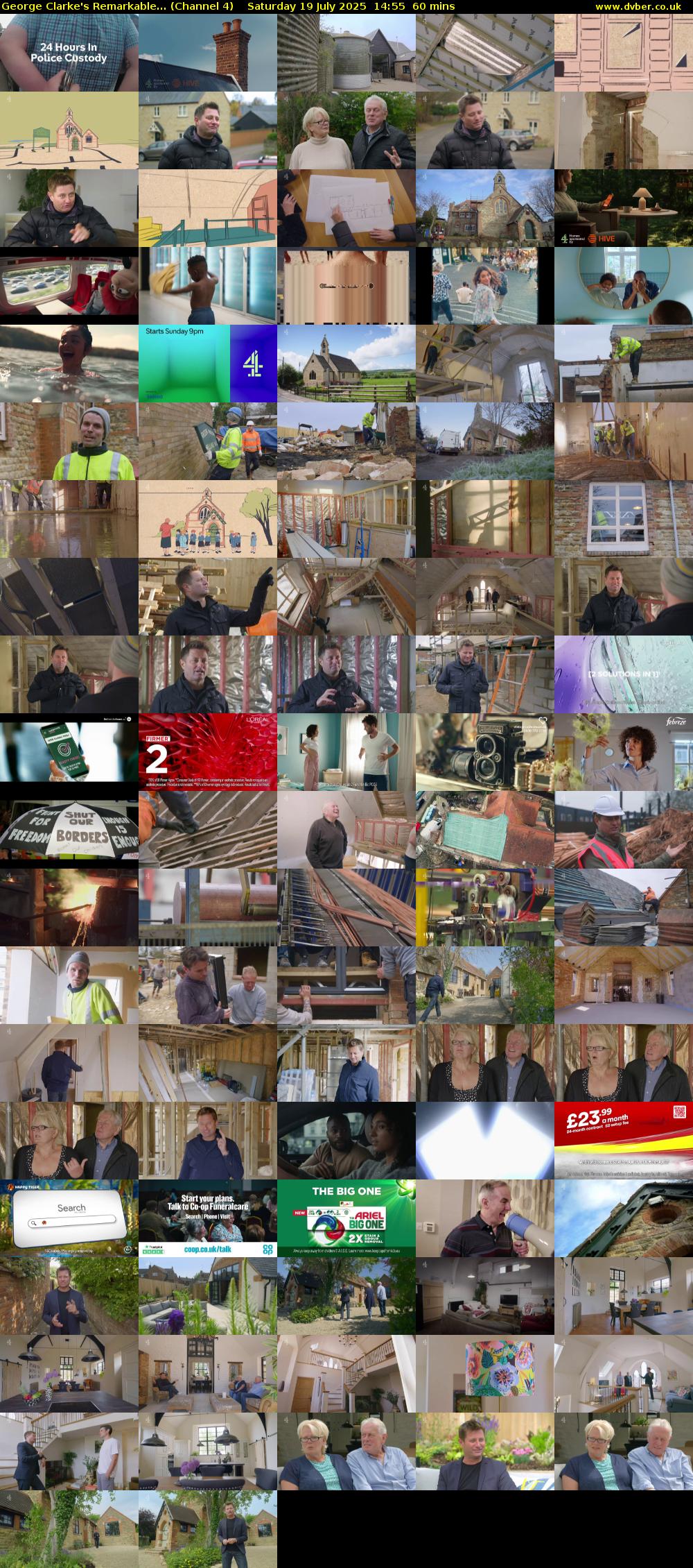 George Clarke's Remarkable... (Channel 4) Saturday 19 July 2025 14:55 - 15:55