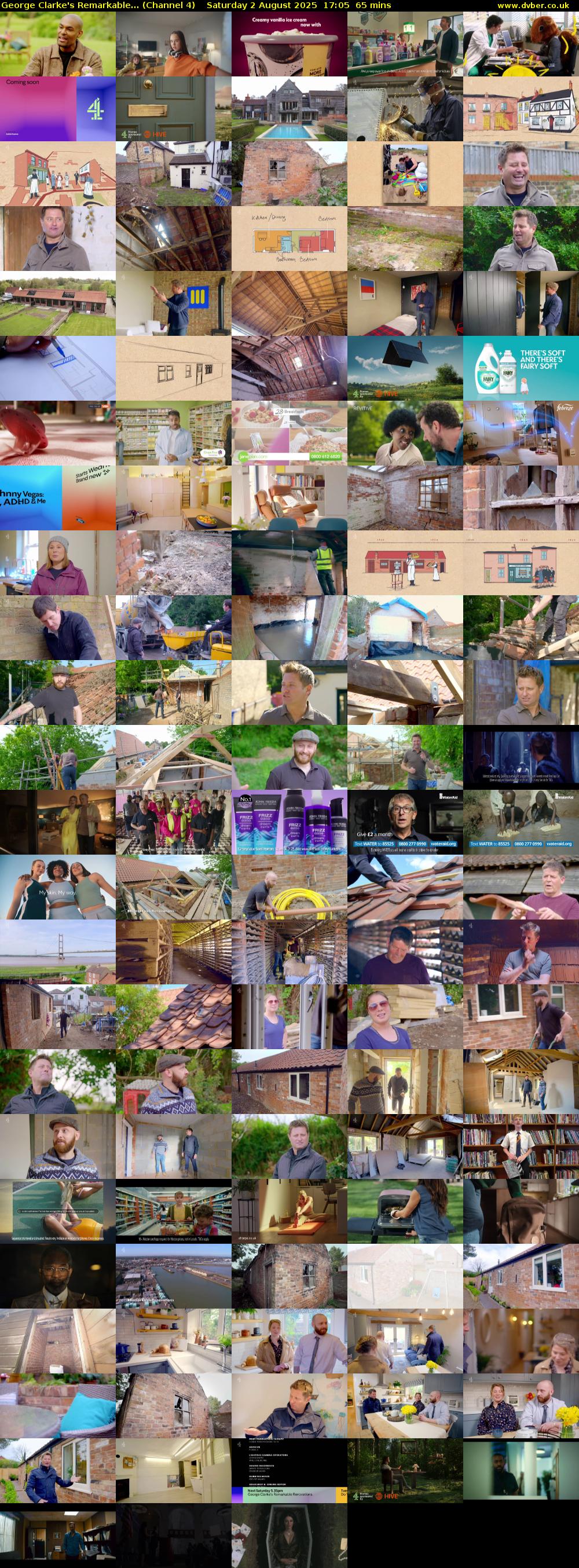 George Clarke's Remarkable... (Channel 4) Saturday 2 August 2025 17:05 - 18:10