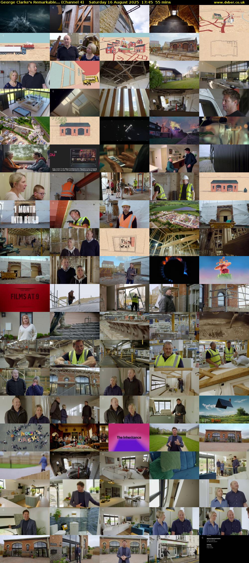 George Clarke's Remarkable... (Channel 4) Saturday 16 August 2025 17:45 - 18:40