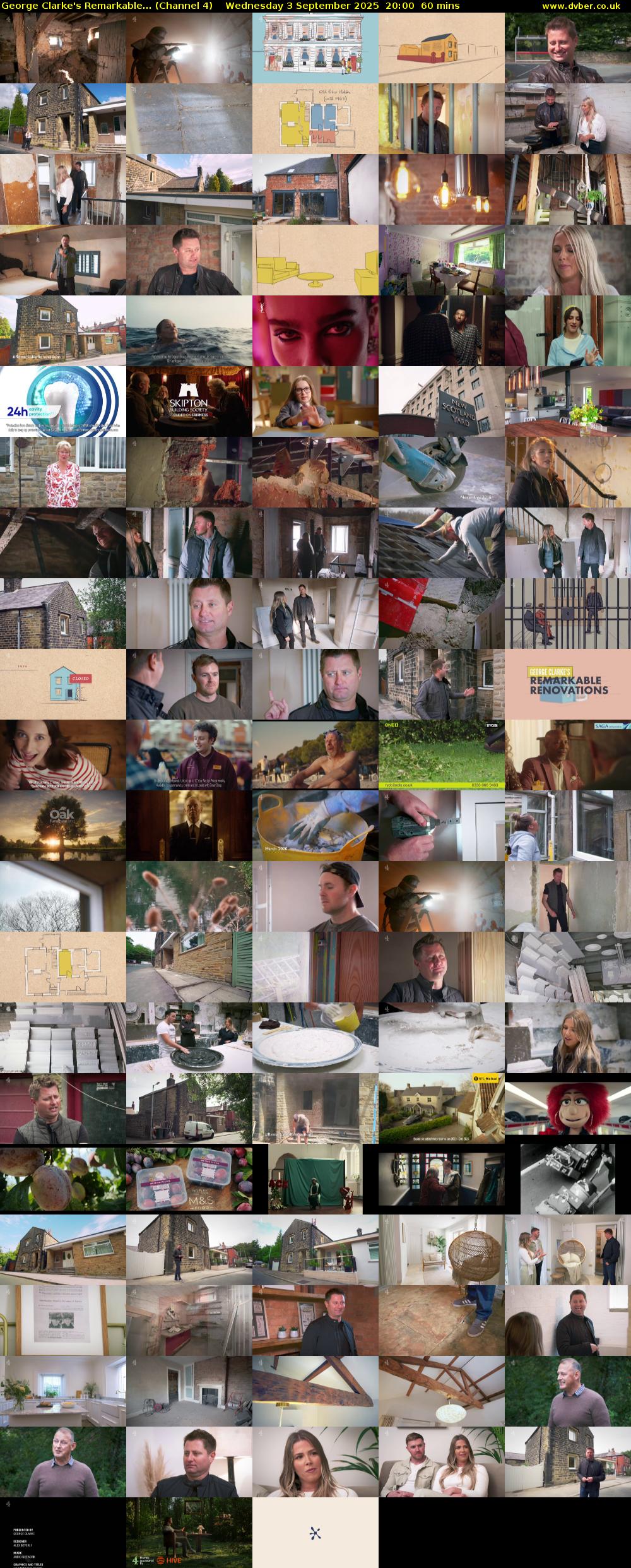 George Clarke's Remarkable... (Channel 4) Wednesday 3 September 2025 20:00 - 21:00