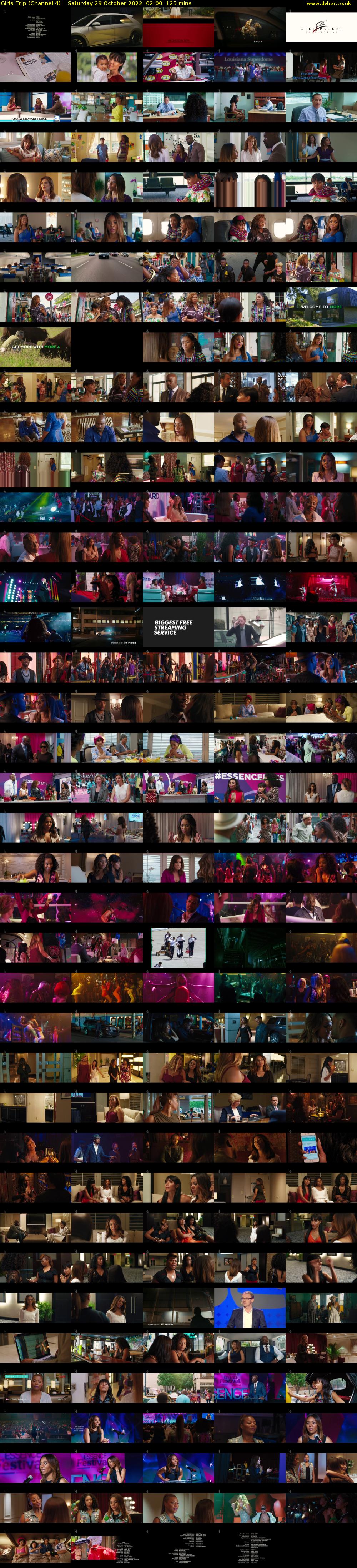 Girls Trip (Channel 4) Saturday 29 October 2022 02:00 - 04:05