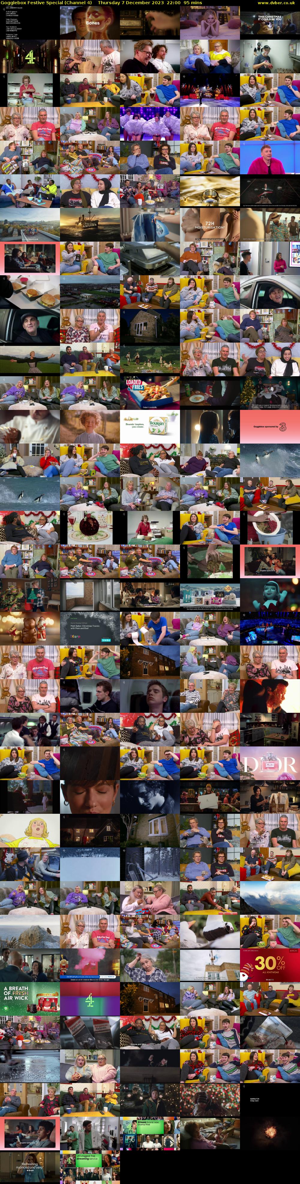 Gogglebox Festive Special (Channel 4) Thursday 7 December 2023 22:00 - 23:35