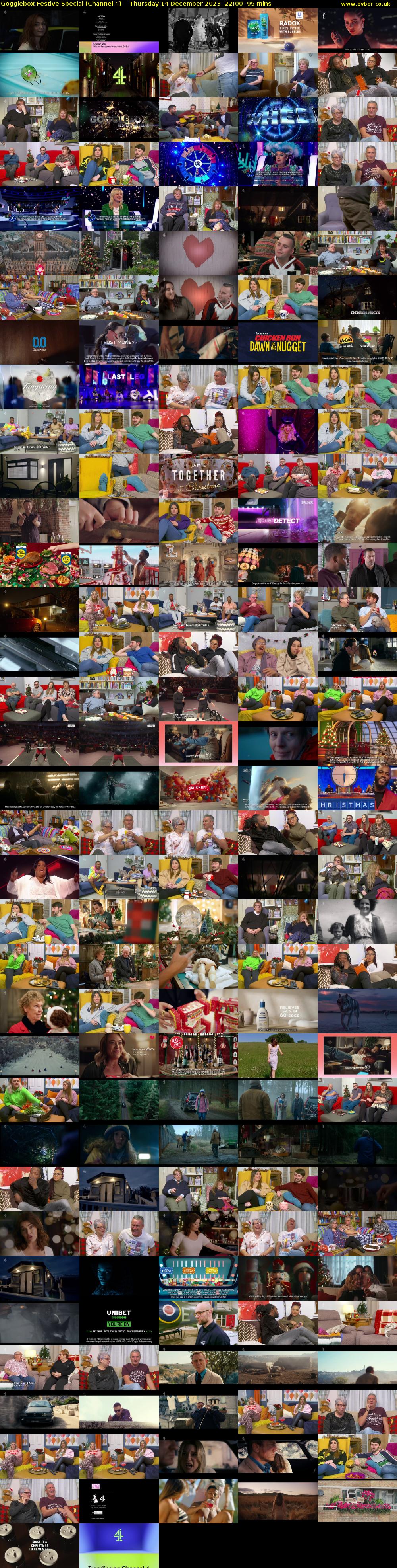 Gogglebox Festive Special (Channel 4) Thursday 14 December 2023 22:00 - 23:35