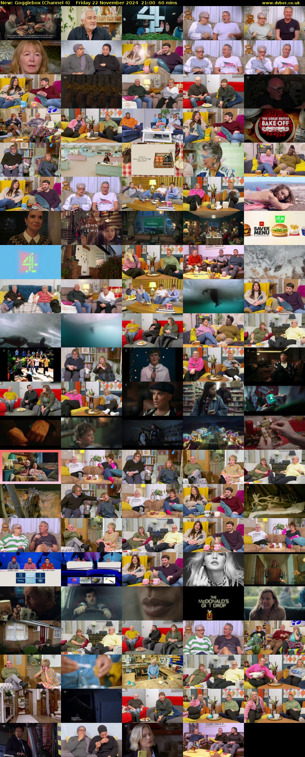 Gogglebox (Channel 4) Friday 22 November 2024 21:00 - 22:00