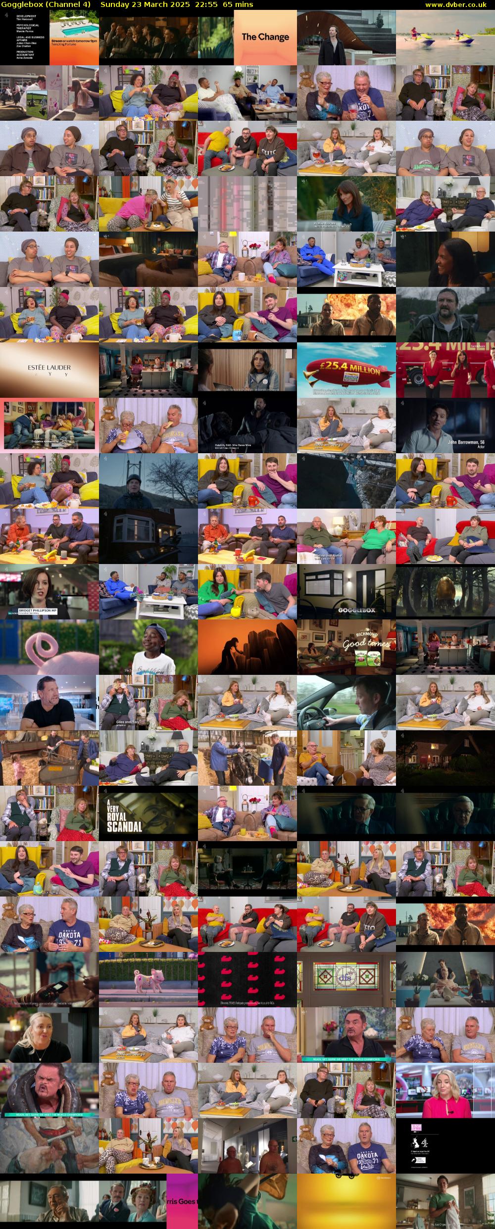 Gogglebox (Channel 4) Sunday 23 March 2025 22:55 - 00:00