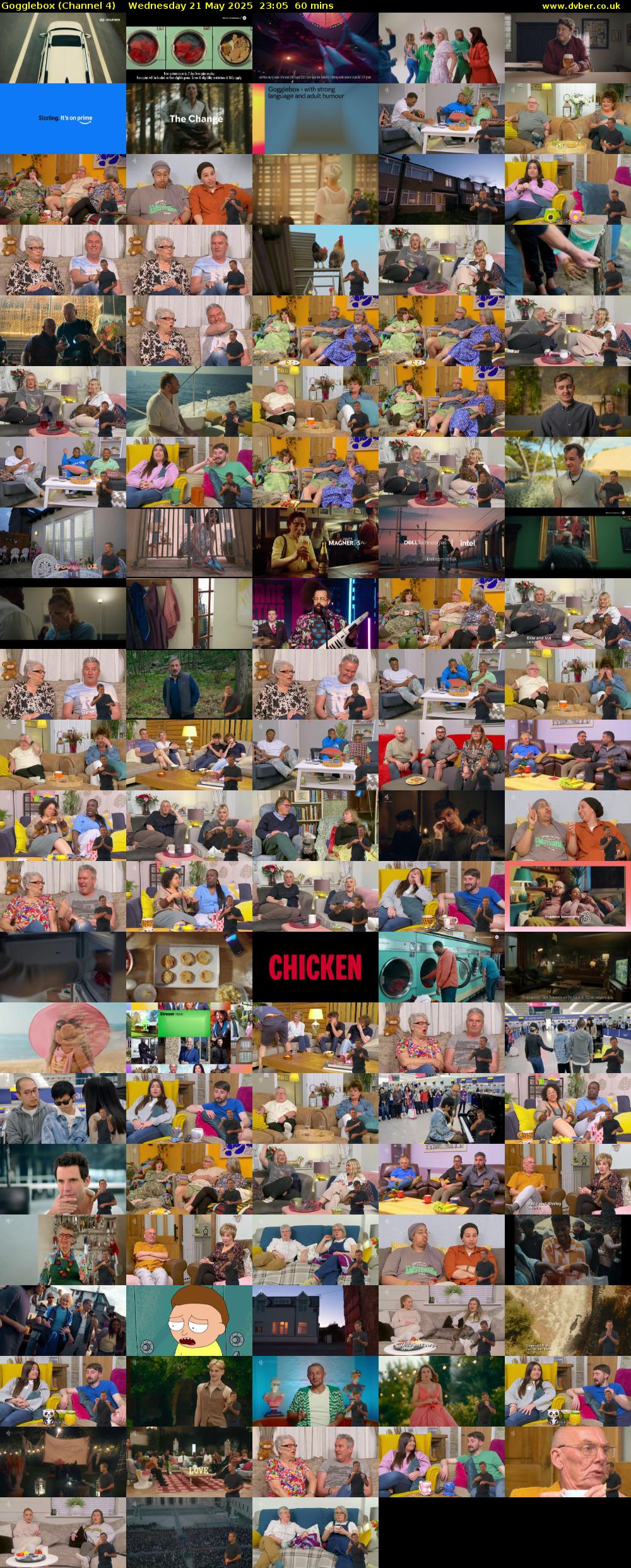 Gogglebox (Channel 4) Wednesday 21 May 2025 23:05 - 00:05