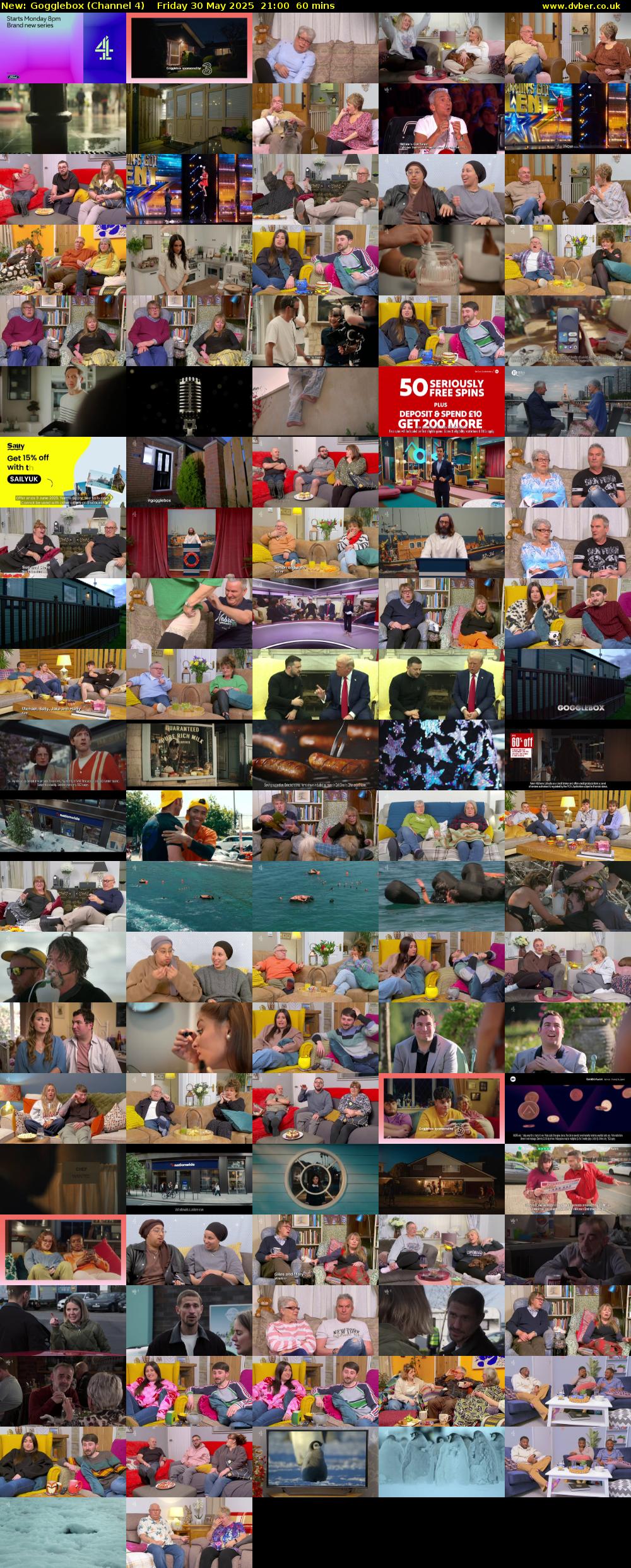 Gogglebox (Channel 4) Friday 30 May 2025 21:00 - 22:00