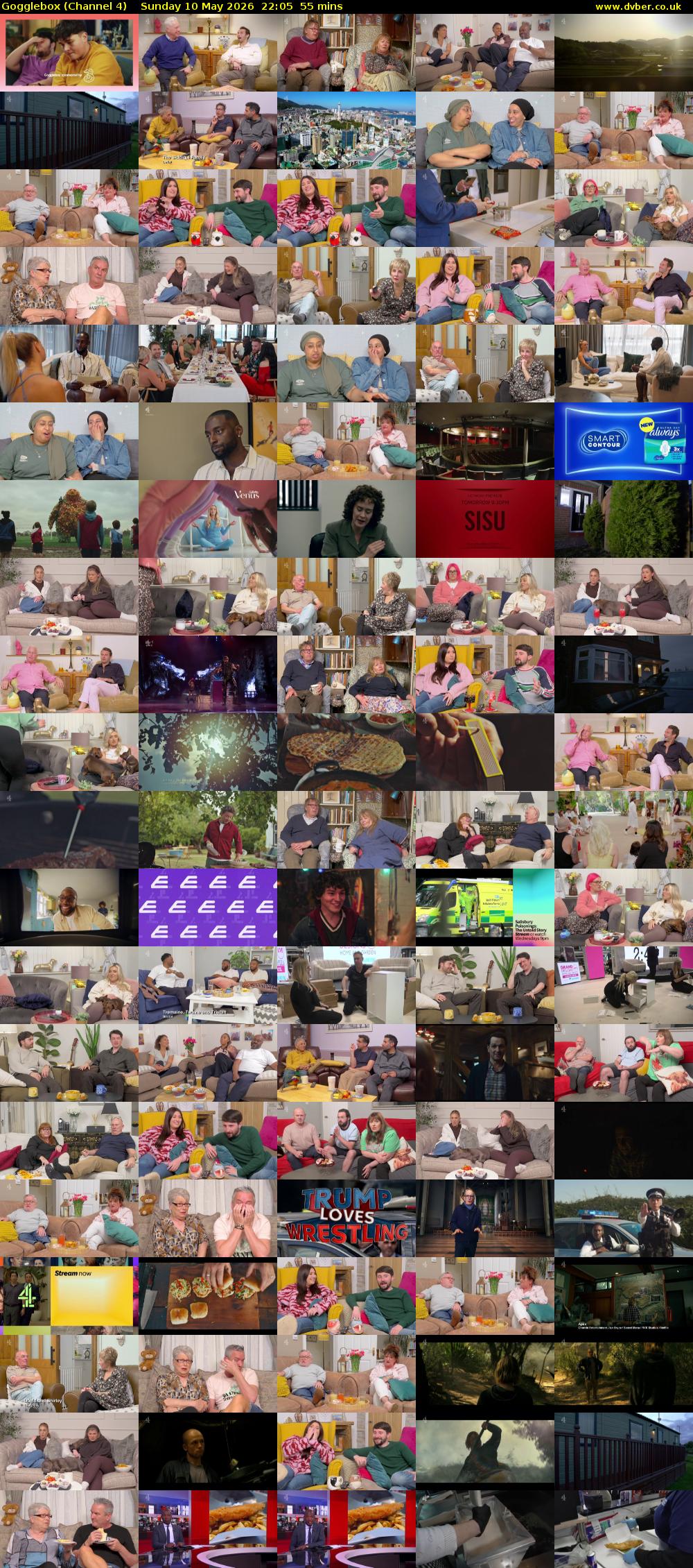 Gogglebox (Channel 4) Sunday 10 May 2026 22:05 - 23:00
