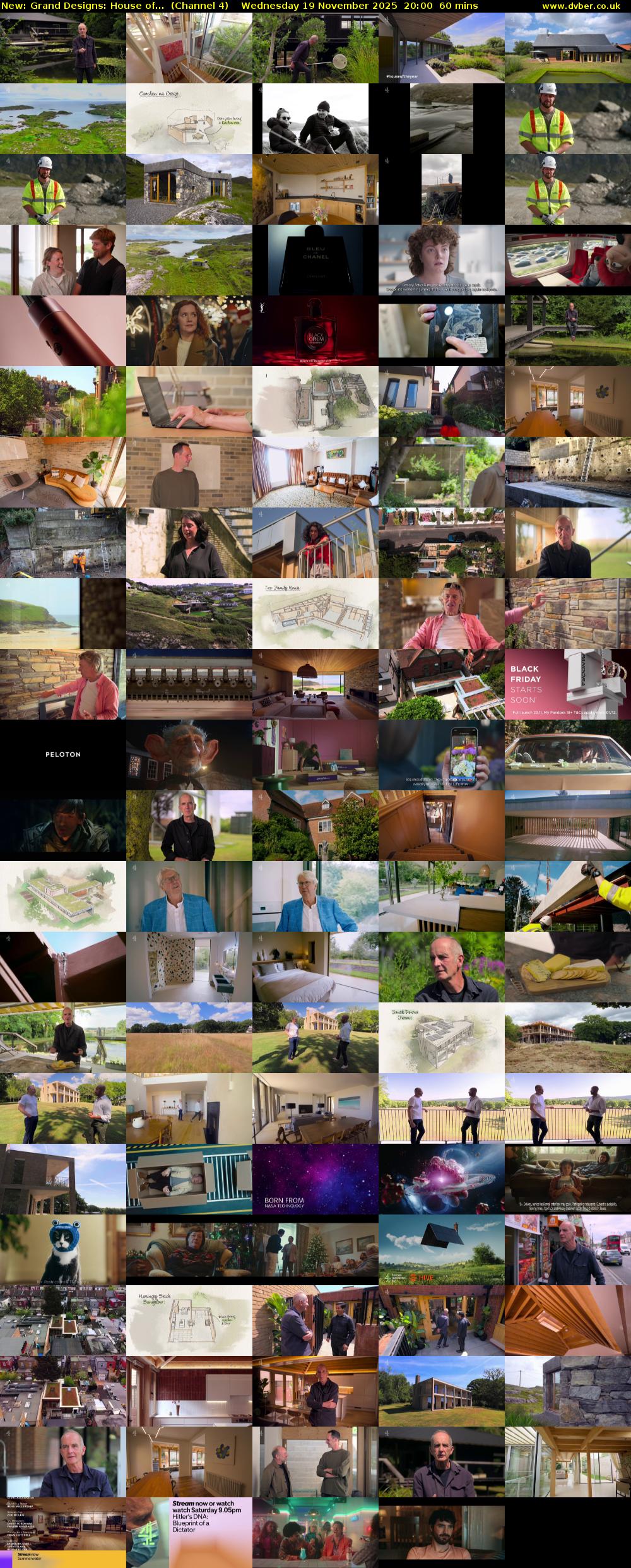 Grand Designs: House of... (Channel 4) Wednesday 19 November 2025 20:00 - 21:00