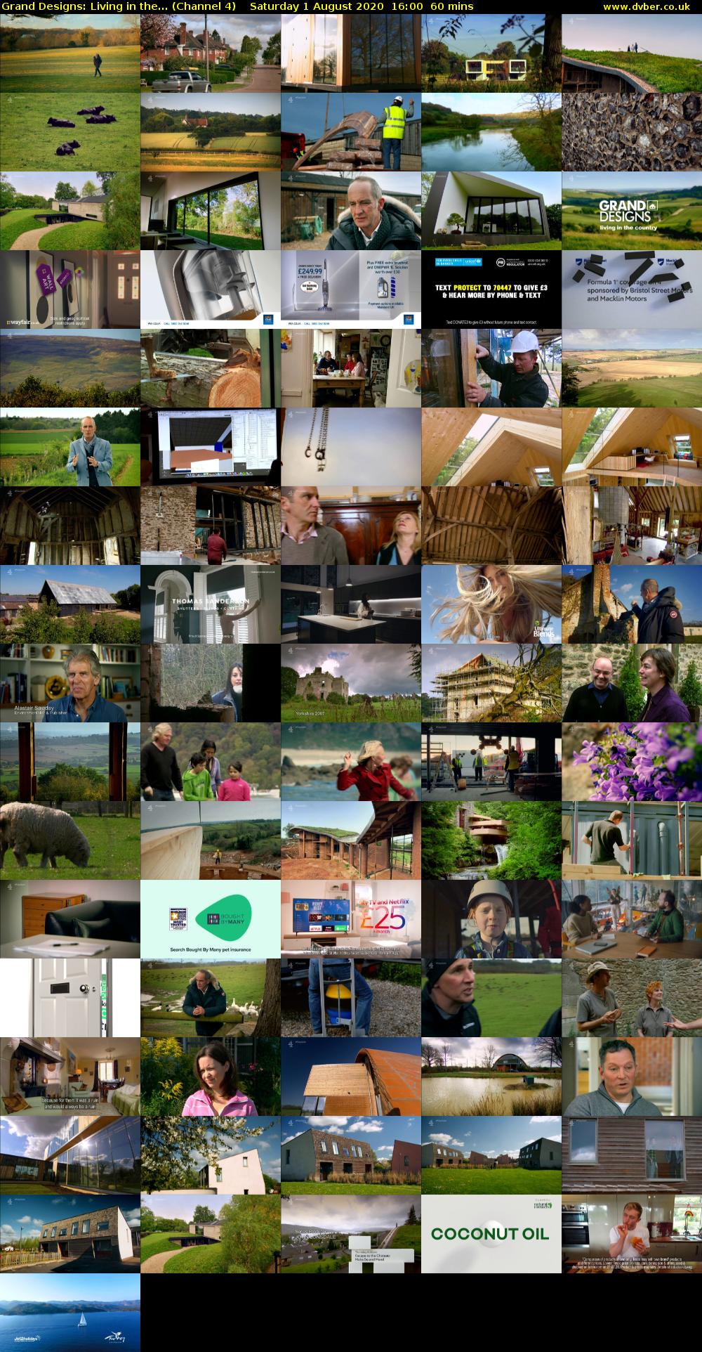 Grand Designs: Living in the... (Channel 4) Saturday 1 August 2020 16:00 - 17:00