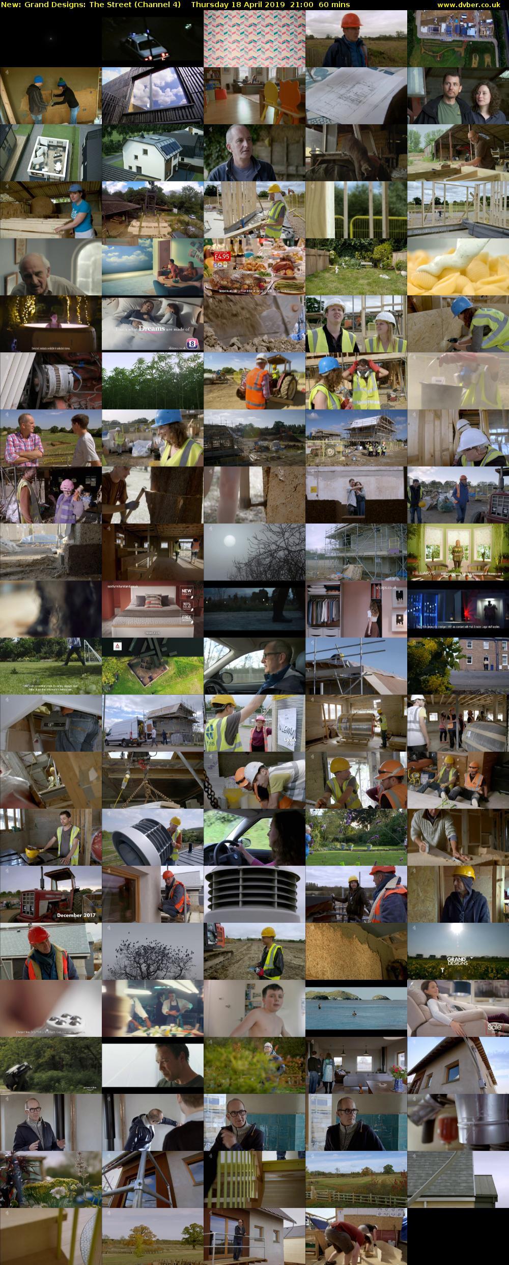 Grand Designs: The Street (Channel 4) Thursday 18 April 2019 21:00 - 22:00